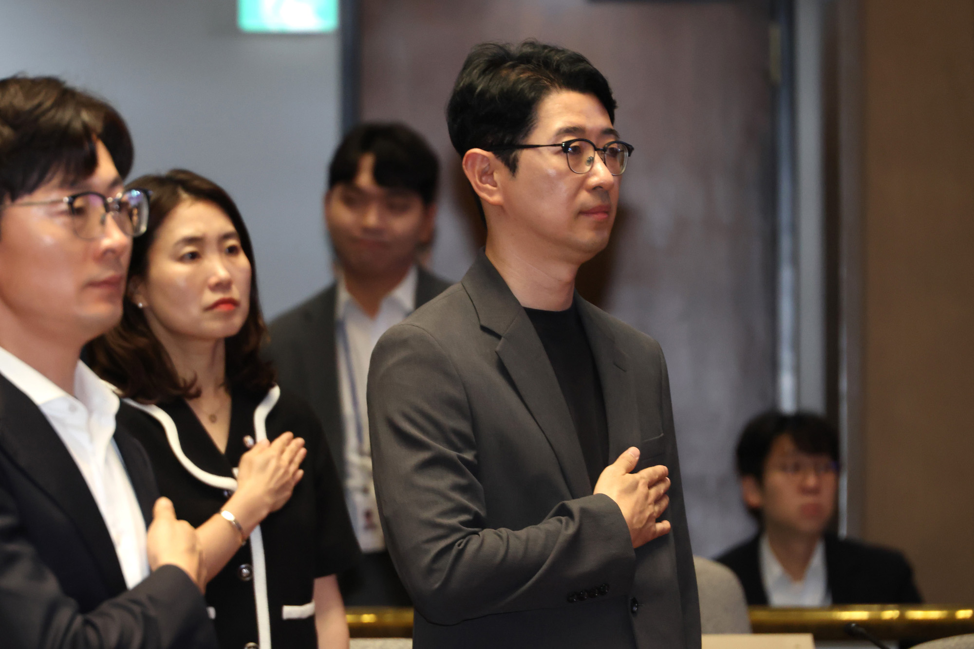 정치;국회;국민의힘의원총회;주진우