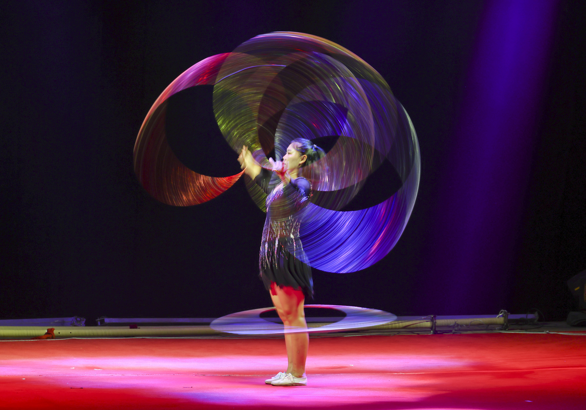 동춘서커스;서커스;광대;무대;공연