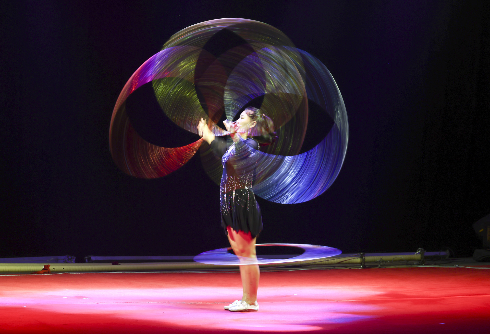 동춘서커스;서커스;광대;무대;공연