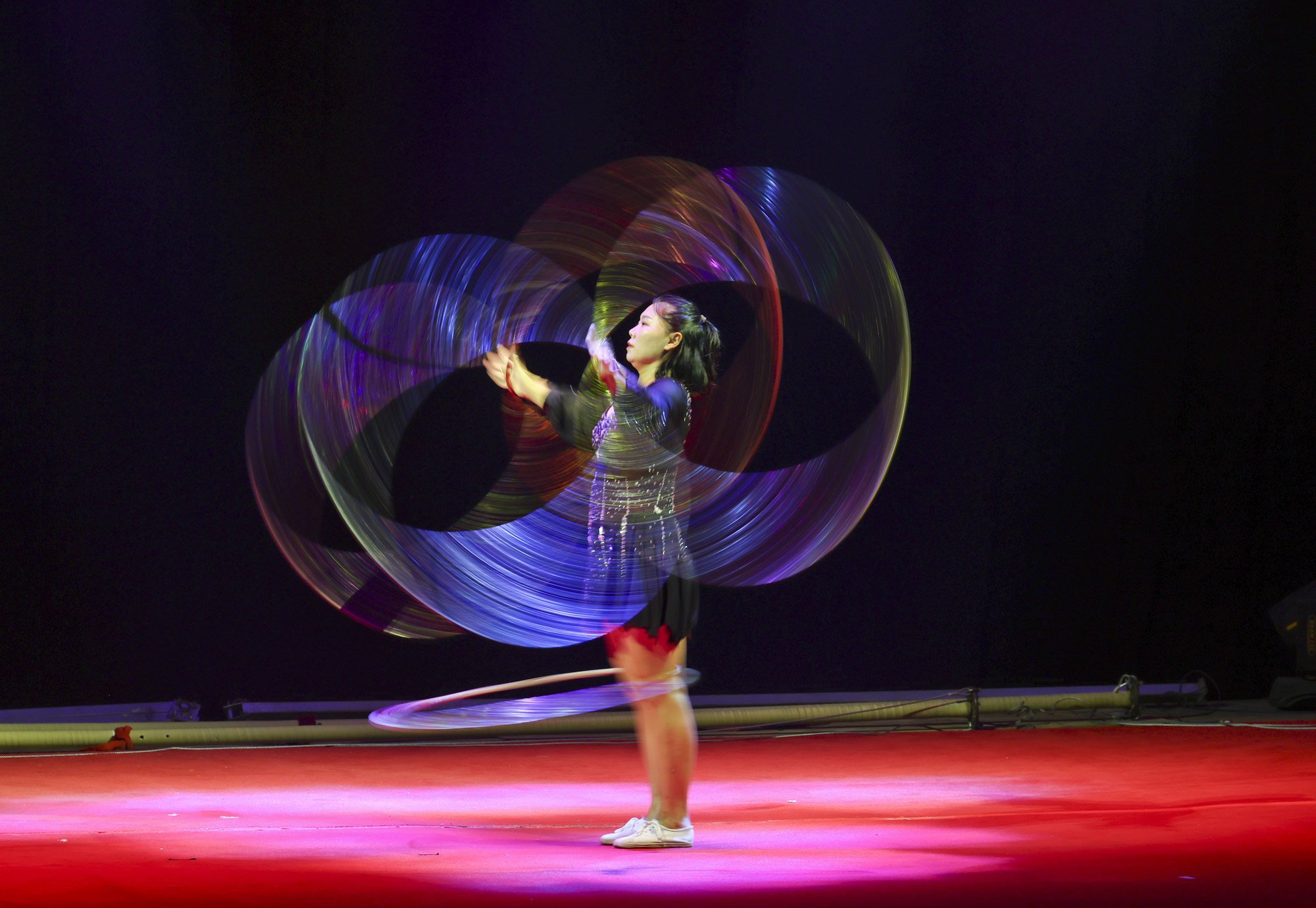 동춘서커스;서커스;광대;무대;공연