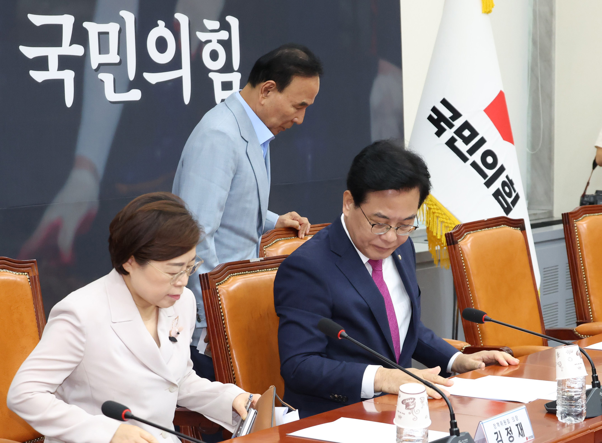 정치;국회;국민의힘 비상대책위원회의;송언석