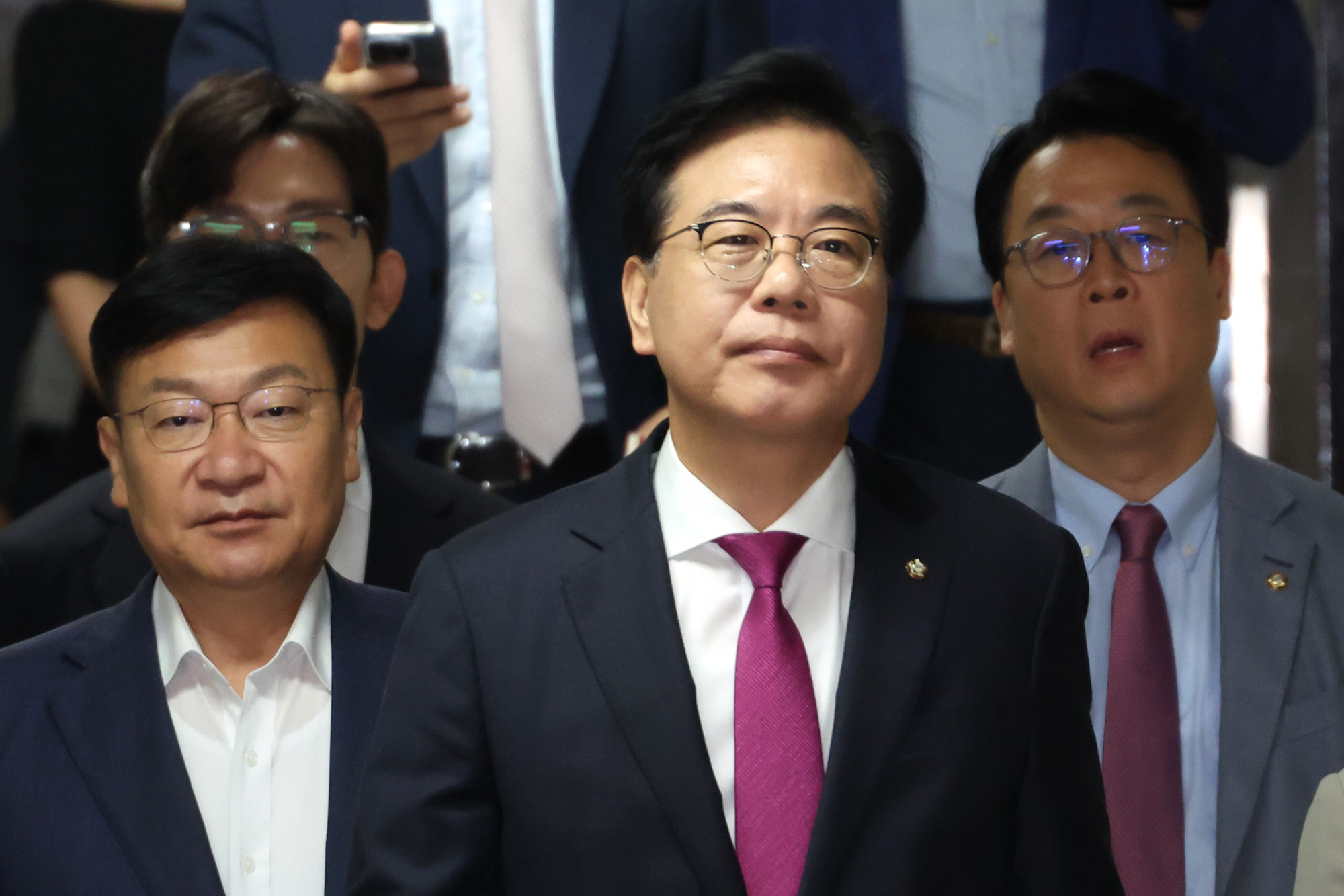 정치;국회;국민의힘 원내대책위원회의;송언석