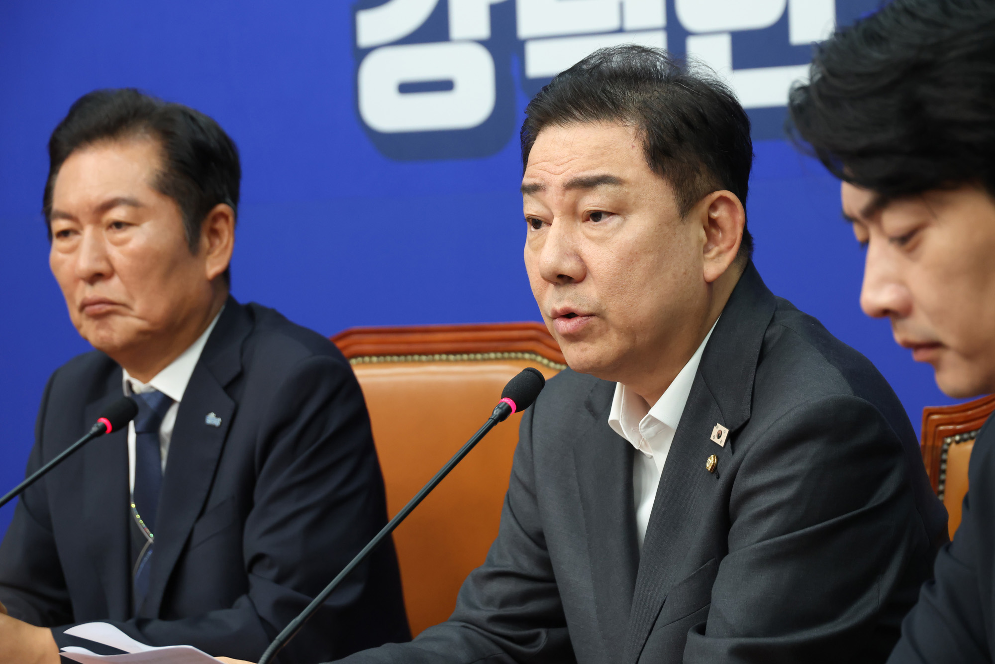 정치;국회;더불어민주당 최고위원회의;김병기