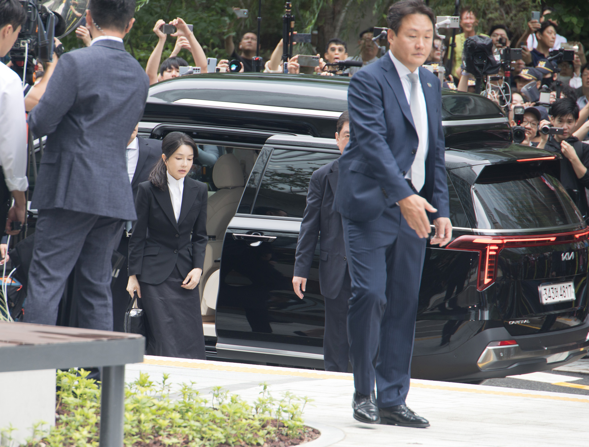 정치;특검;김건희;소환;출석