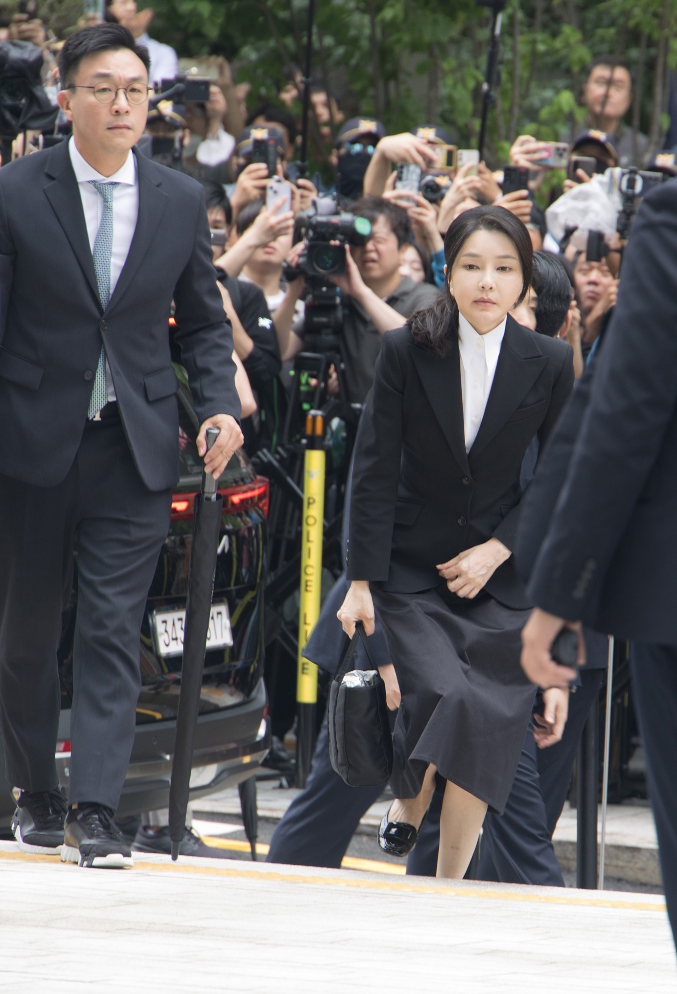 정치;특검;김건희;소환;출석