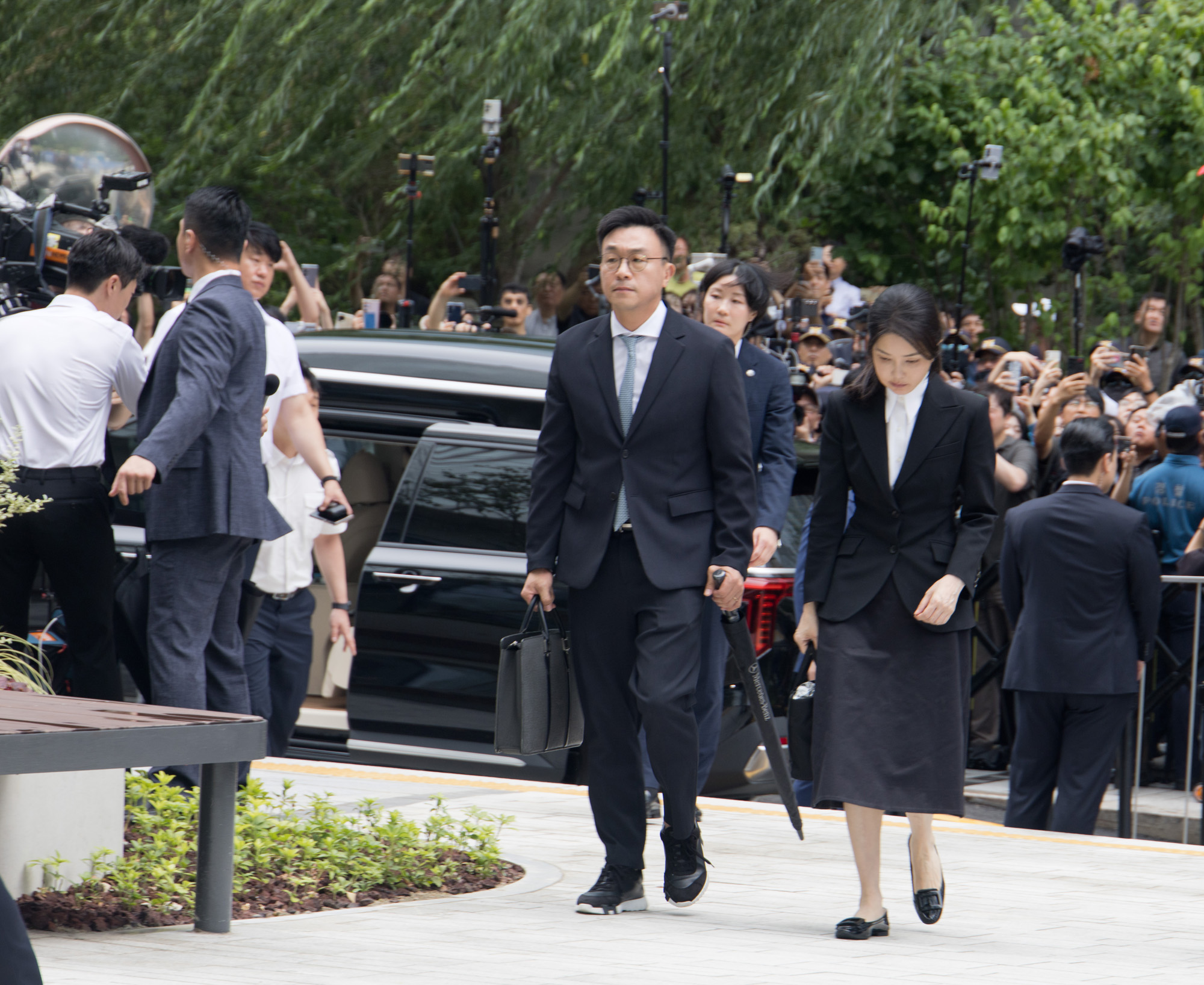 정치;특검;김건희;소환;출석