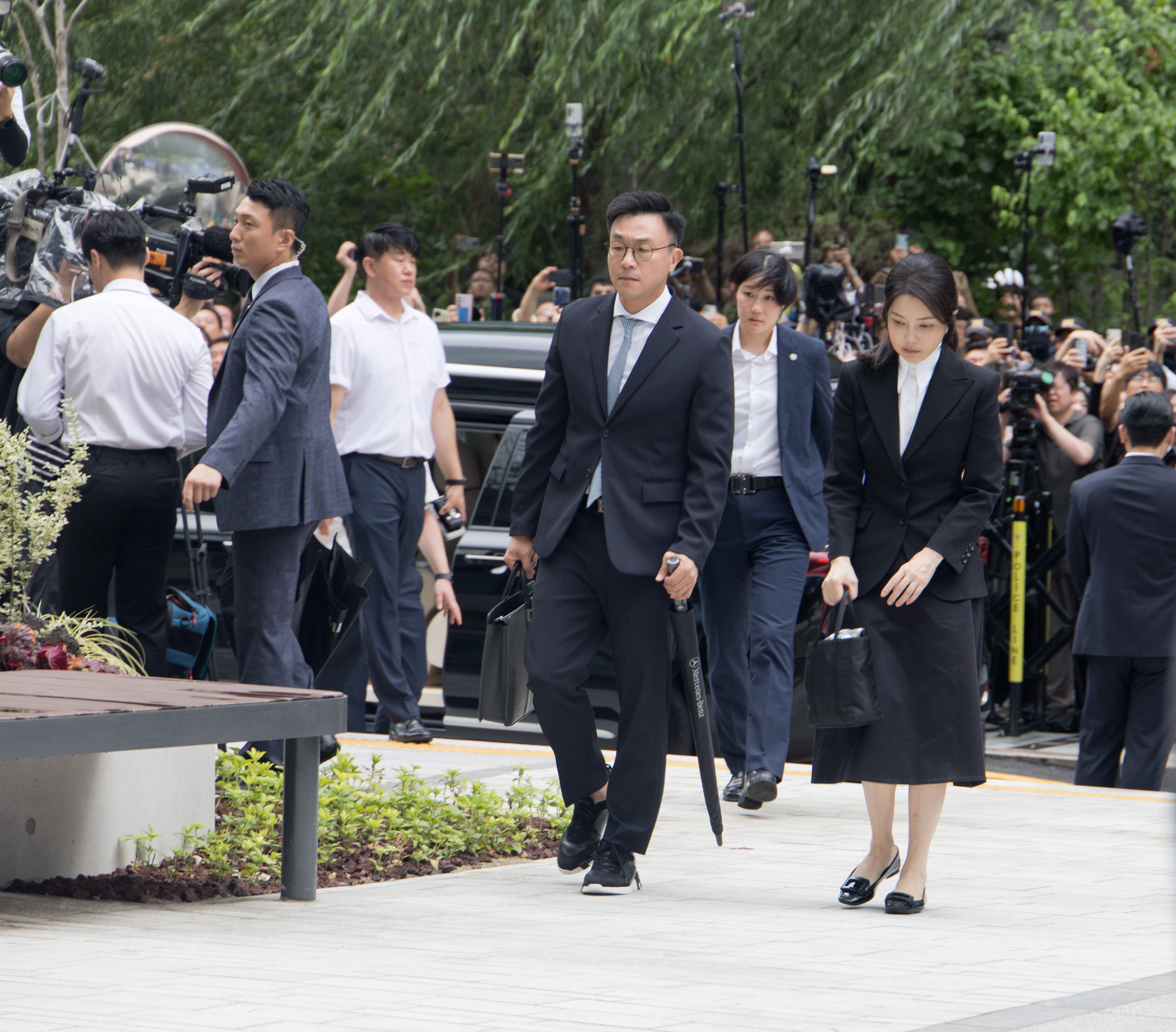 정치;특검;김건희;소환;출석