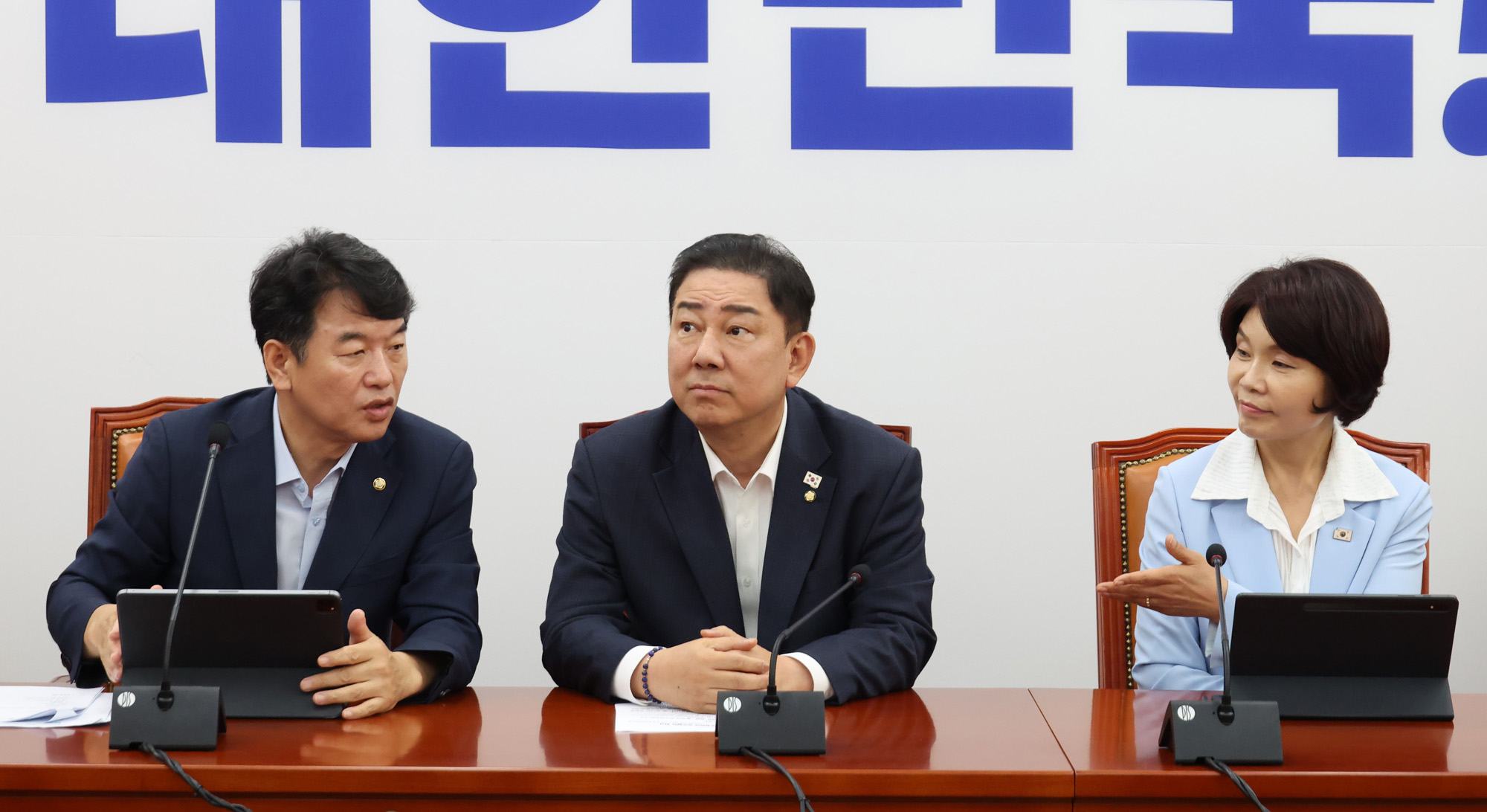 정치;국회;더불어민주당 정책조정회의;김병기