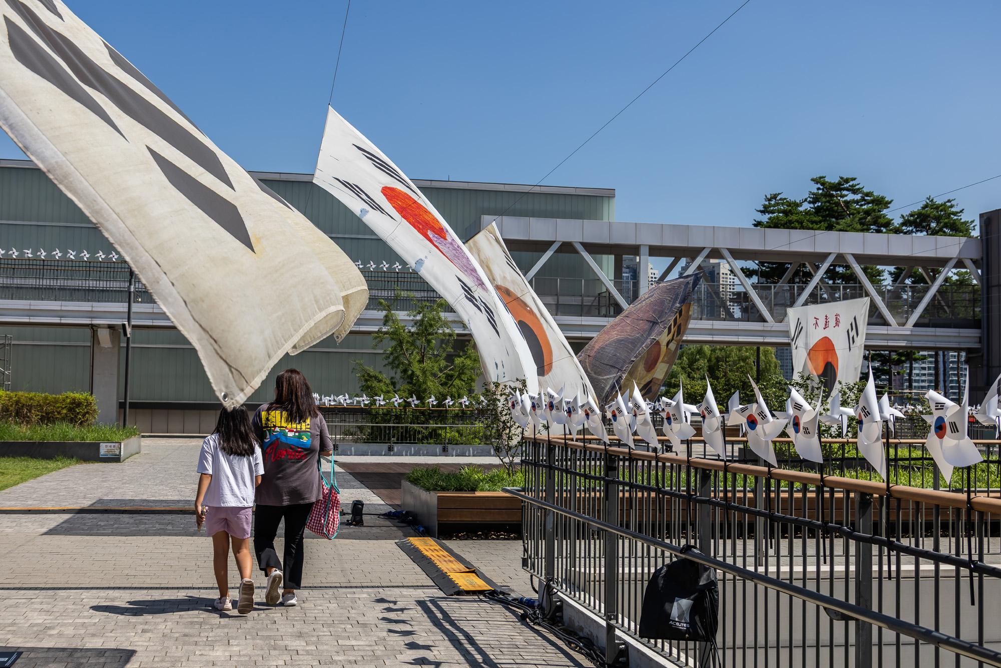 사회;역사;광복절;광복80주년;독립운동태극기;시대별태극기전시;노들섬태극기전시;대형태극기