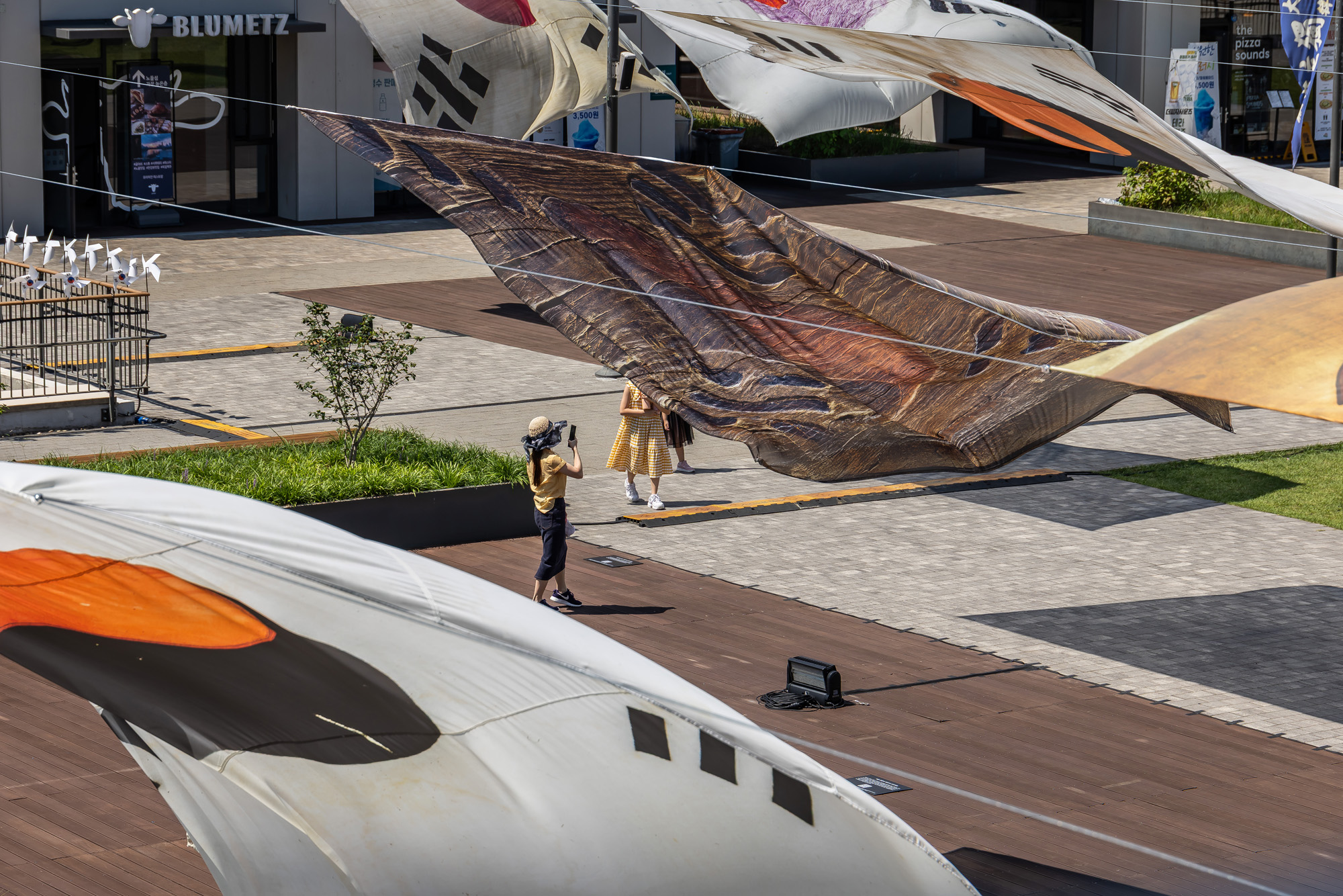 사회;역사;광복절;광복80주년;독립운동태극기;시대별태극기전시;노들섬태극기전시;대형태극기