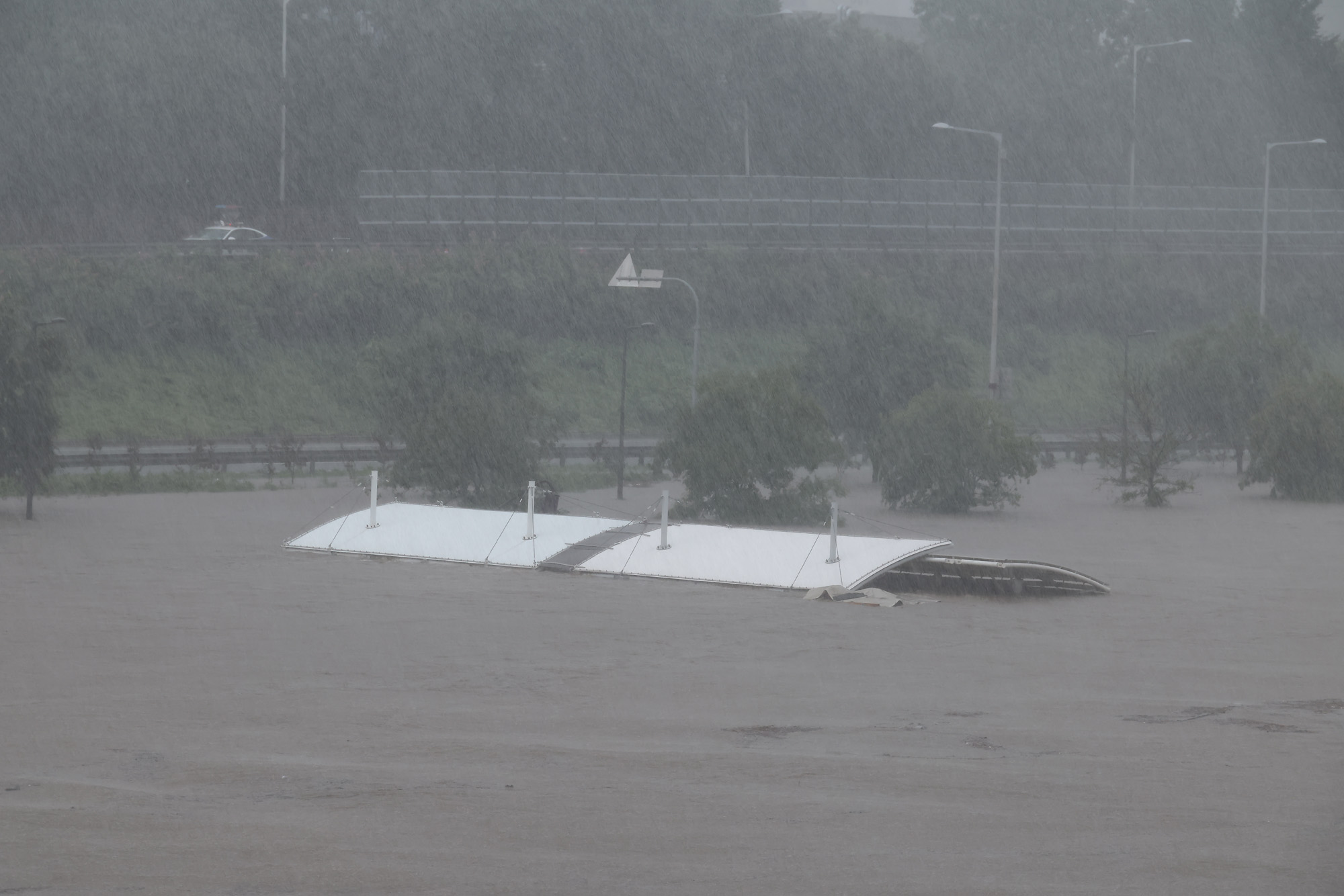 동부간선도로 폭우 도로통제