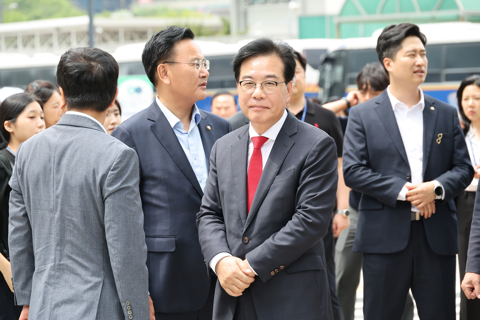 국민의힘 의원총회 비상 김건의 특검 광화문