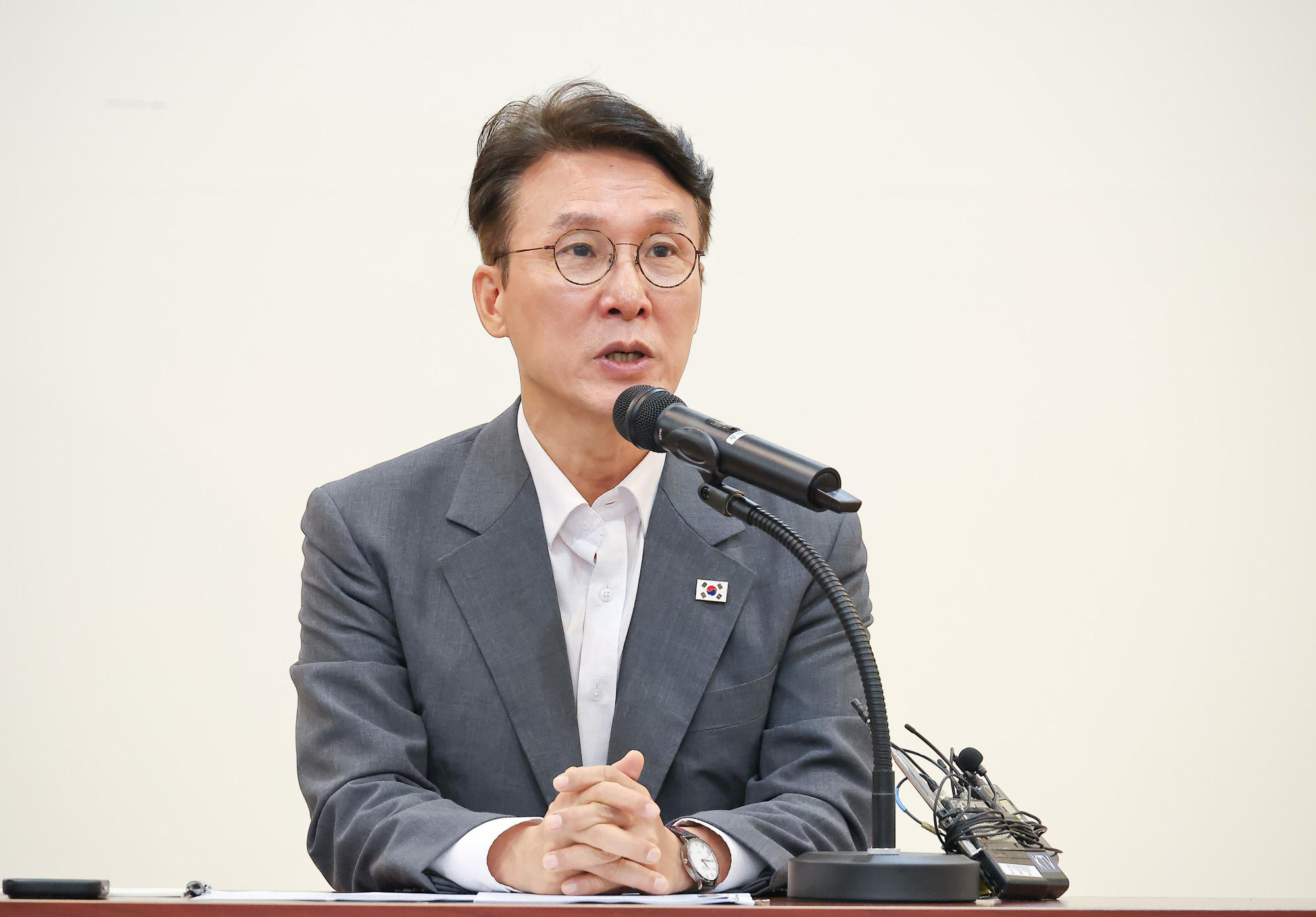 김민석 국무총리 기자간담회