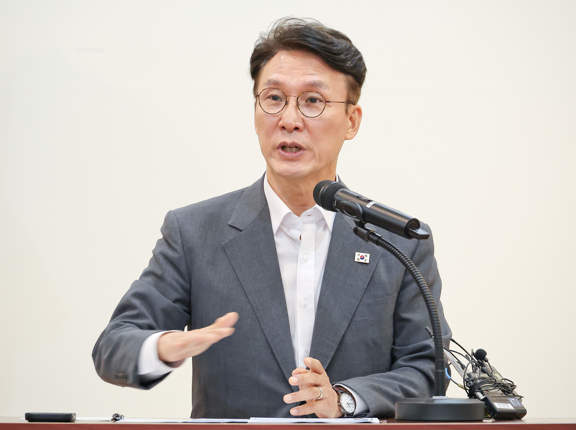 김민석 국무총리 기자간담회