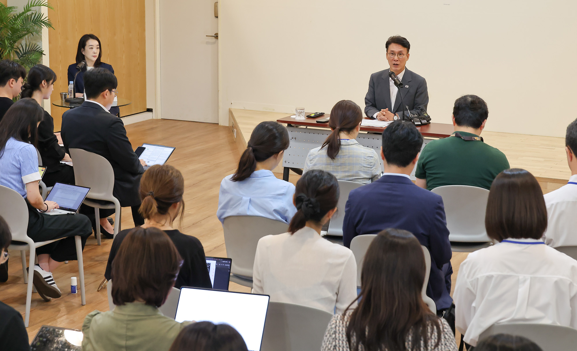 김민석 국무총리 기자간담회