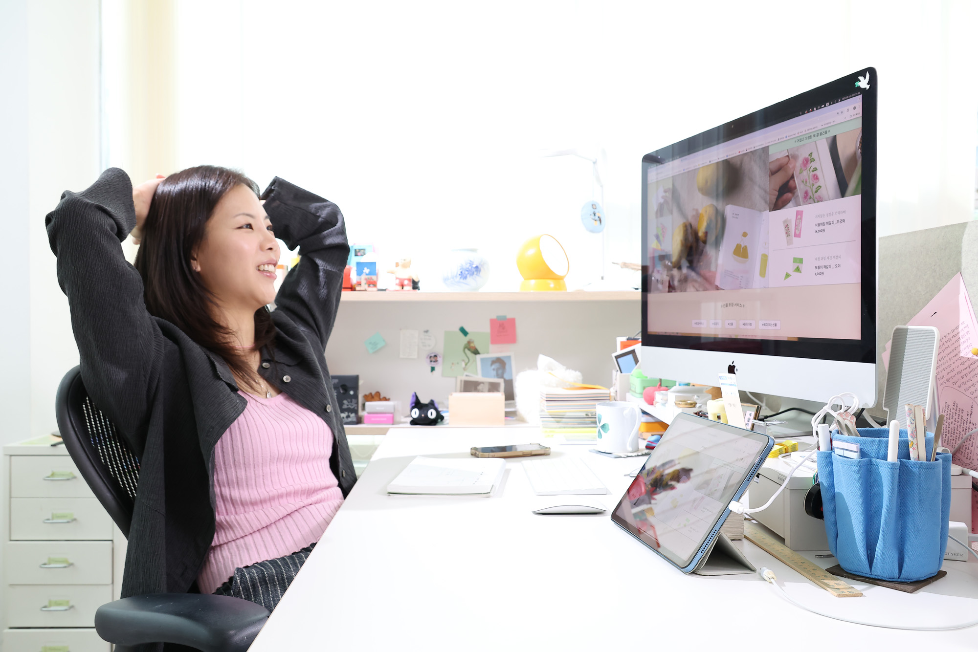 신소현 오이뮤 대표 프로필 촬영 브랜드 비즈