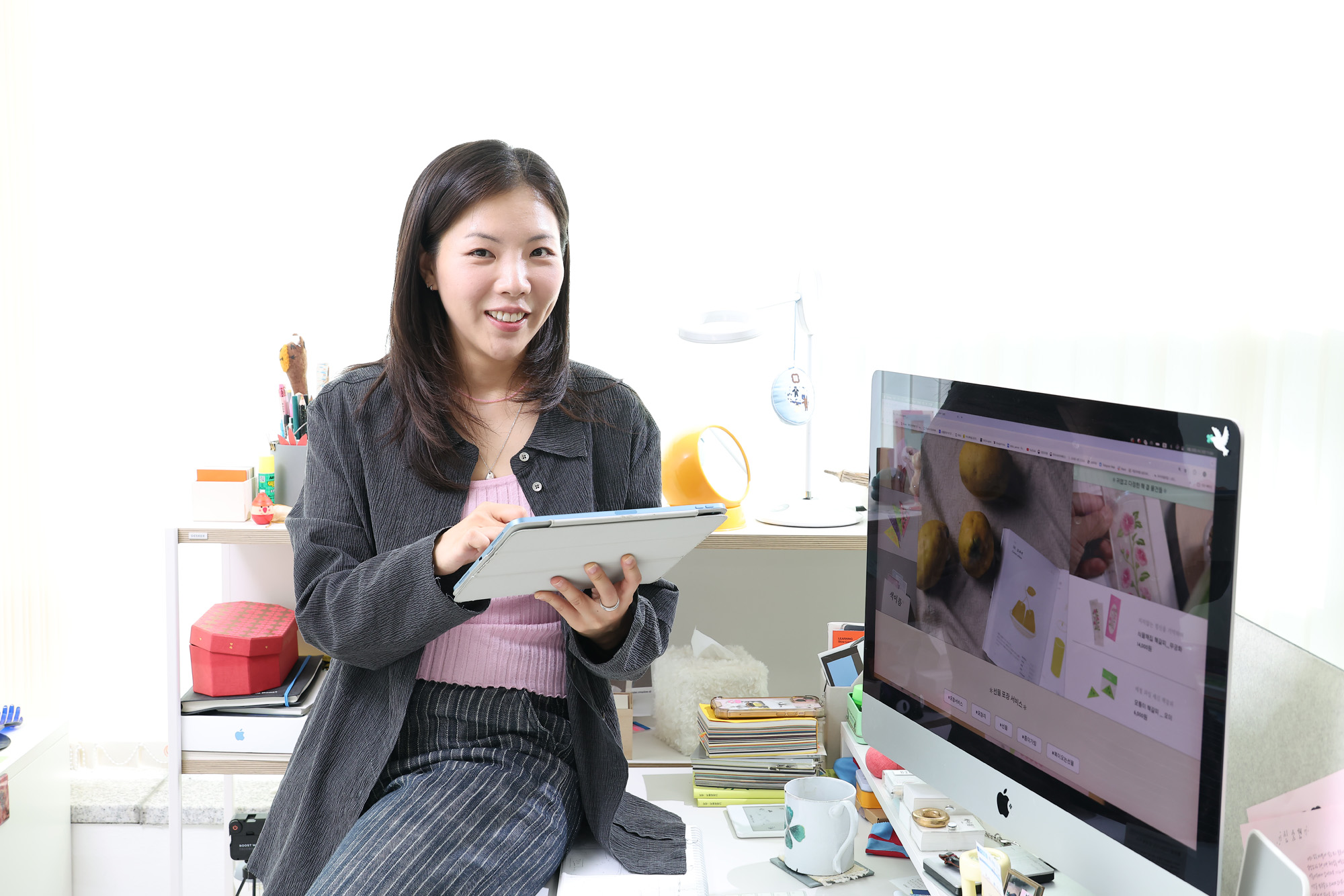 신소현 오이뮤 대표 프로필 촬영 브랜드 비즈