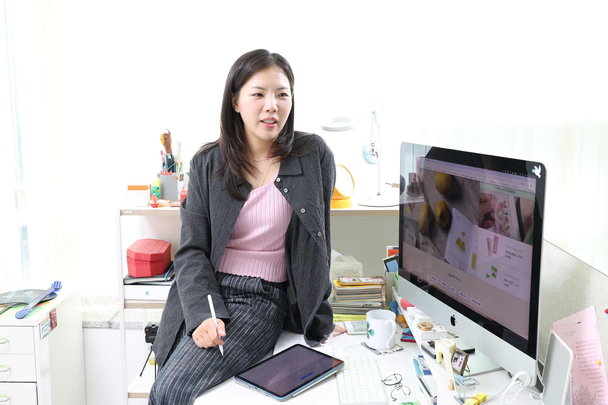 신소현 오이뮤 대표 프로필 촬영 브랜드 비즈