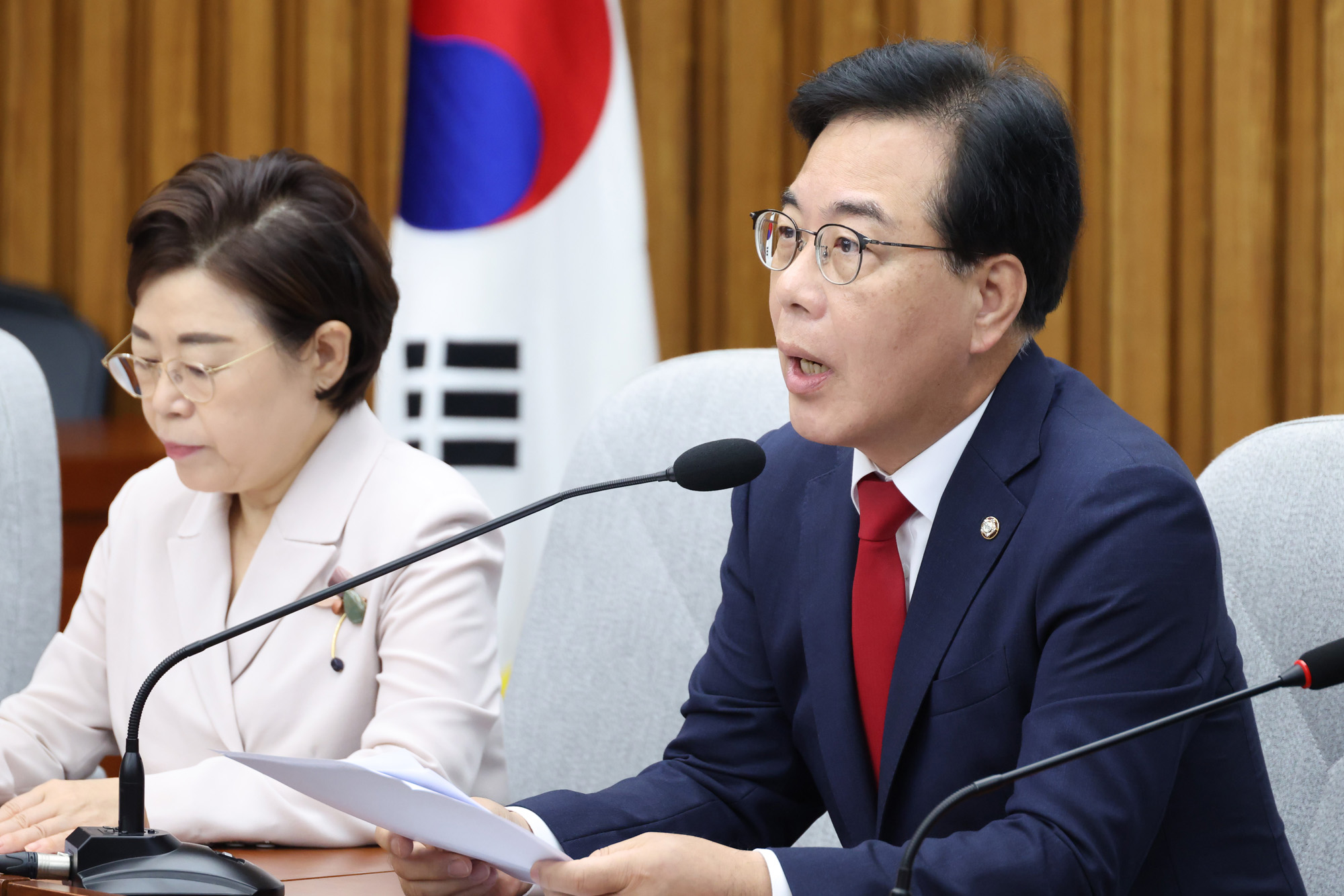 정치;국회;국민의힘 원내대책회의;송언석