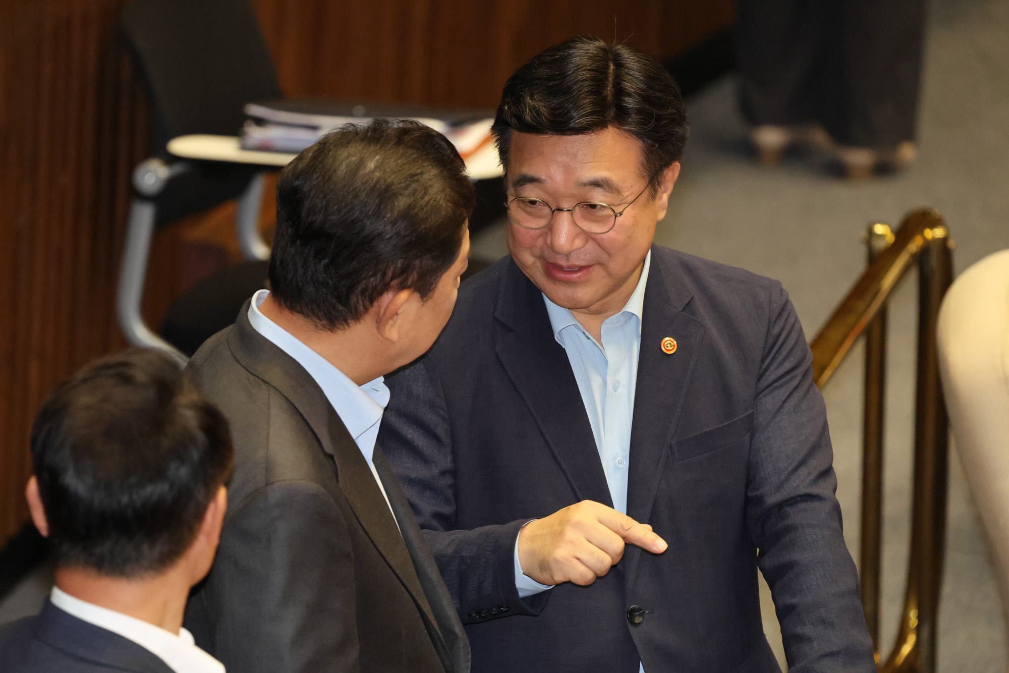 정치;국회;본회의;김병기;윤호중