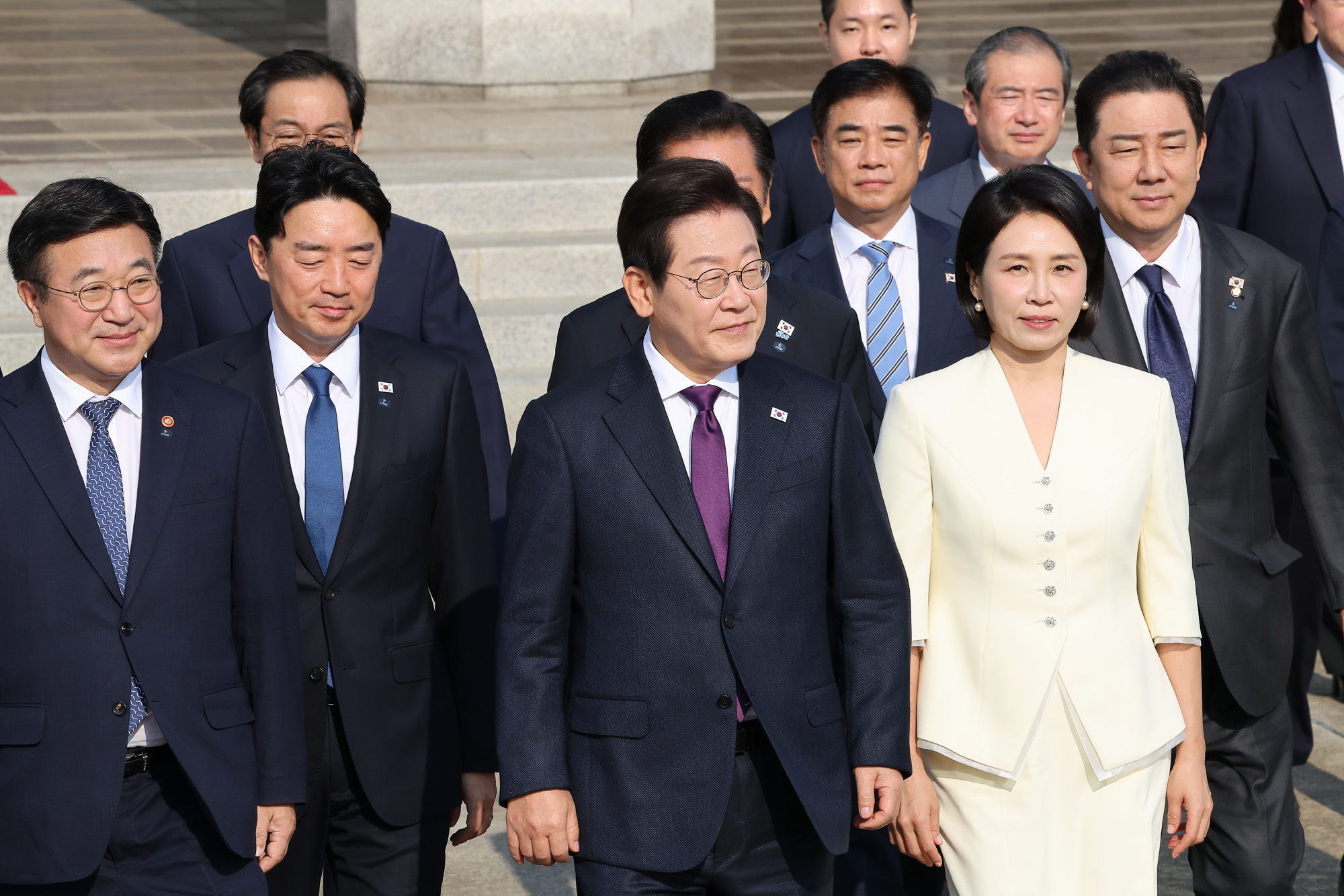 이재명;대통령;김혜경;정상회담;서울공항;일;본 미국;방일;방미