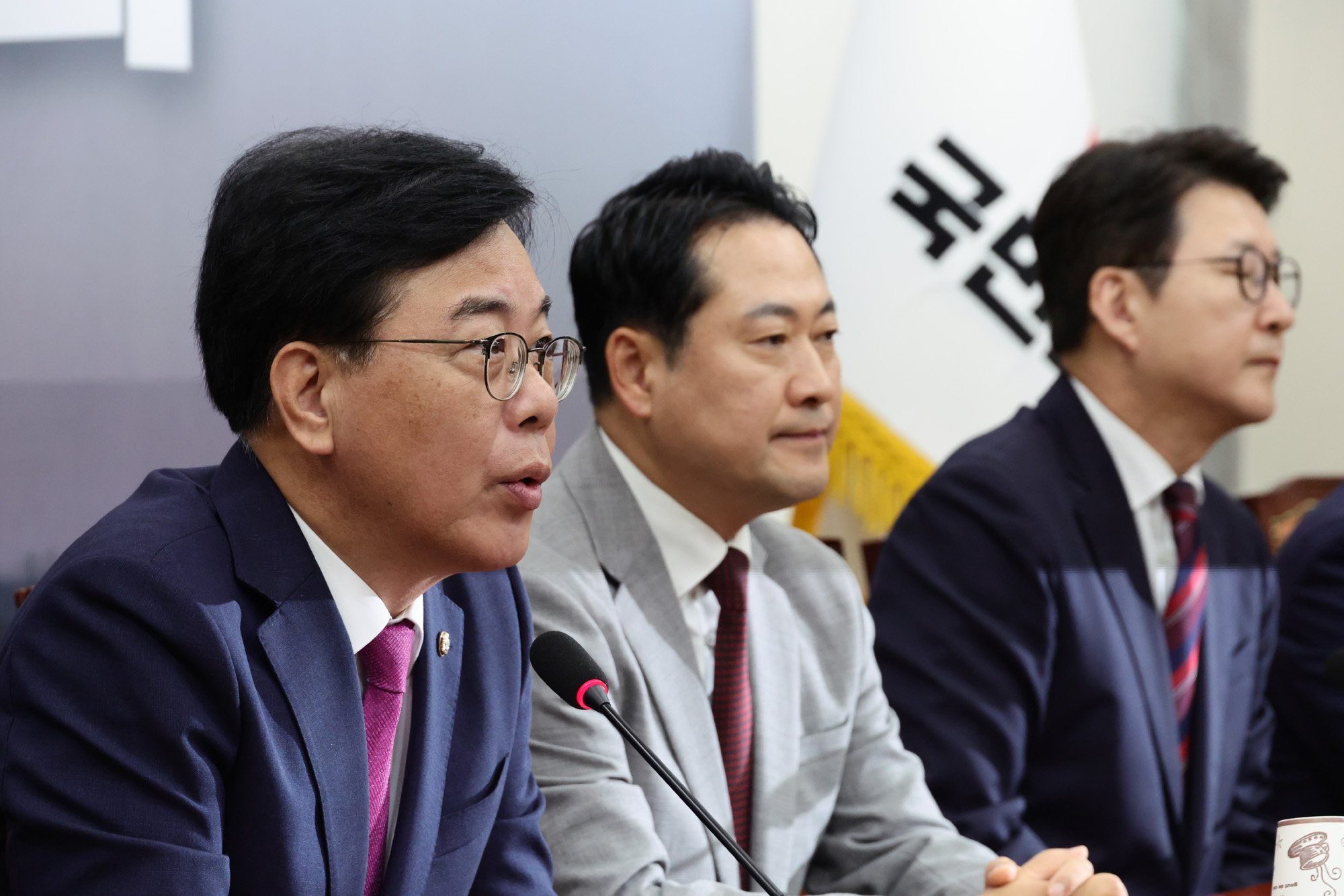 정치;국회;국민의힘 최고위원회의;국민의힘신임지도부;송언석