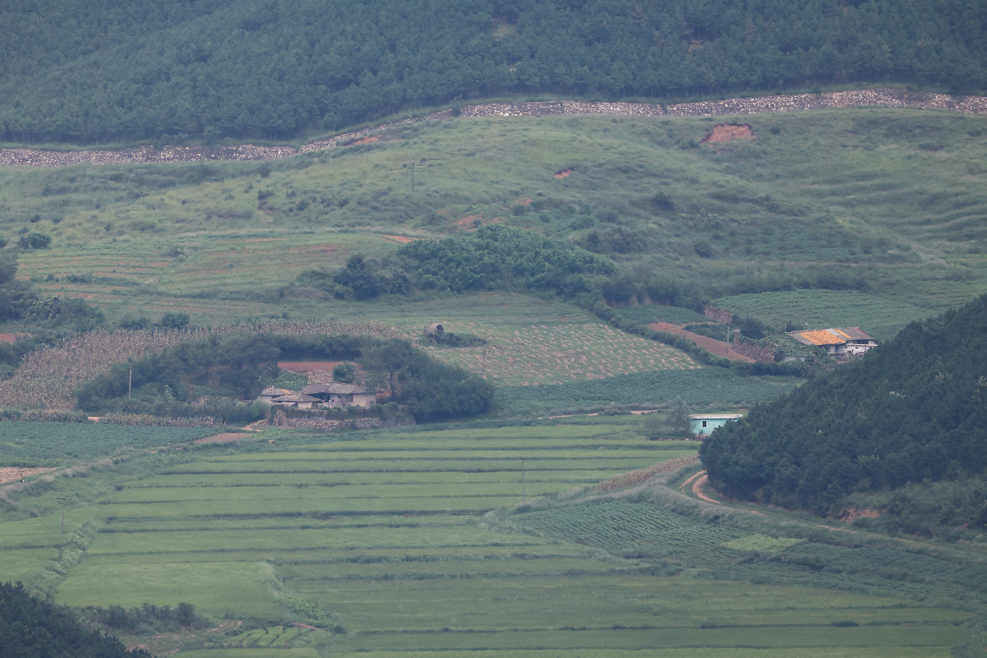 애기봉 평화생태공원 전망대 북한 개풍군 황해