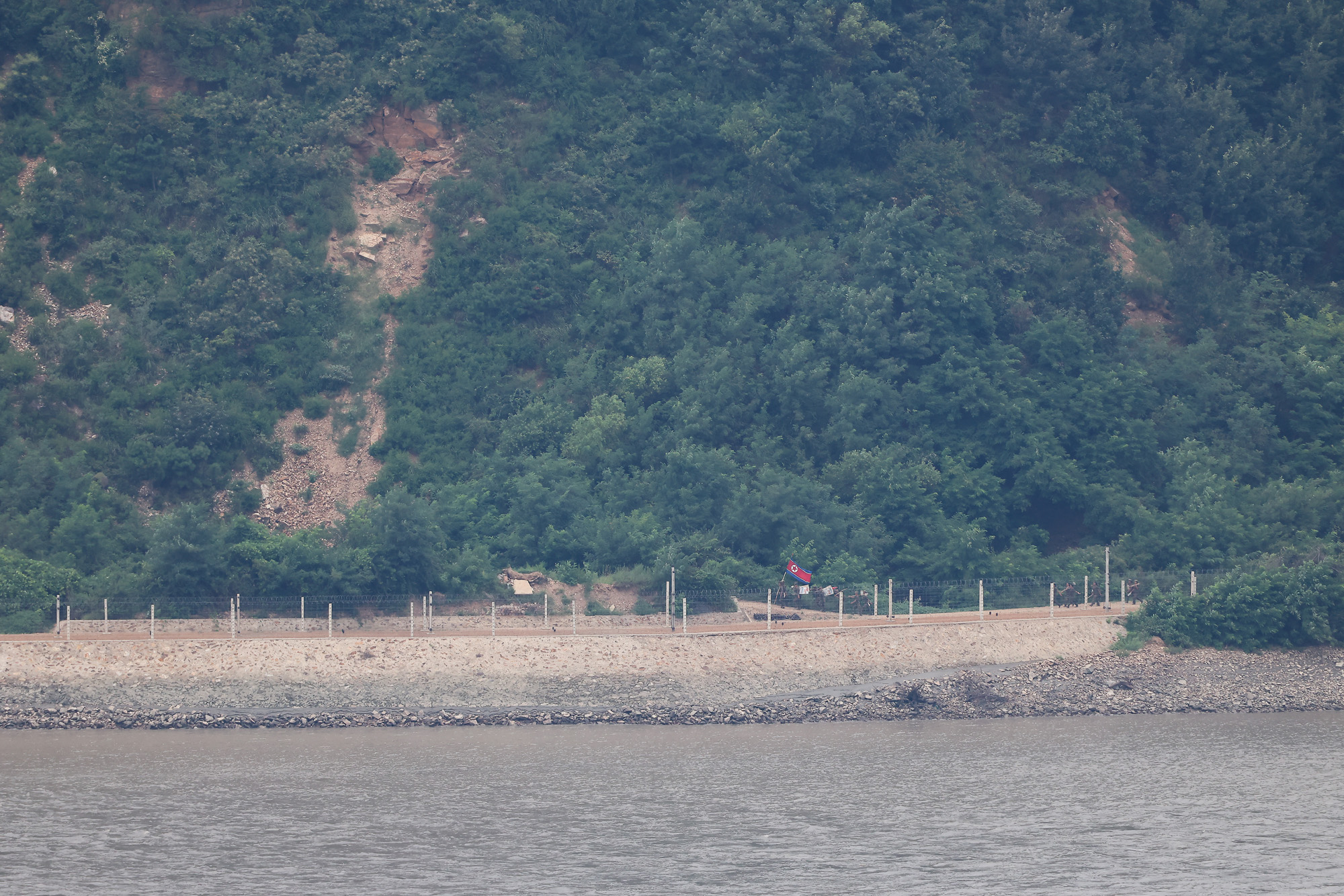 애기봉 평화생태공원 전망대 북한 개풍군 황해