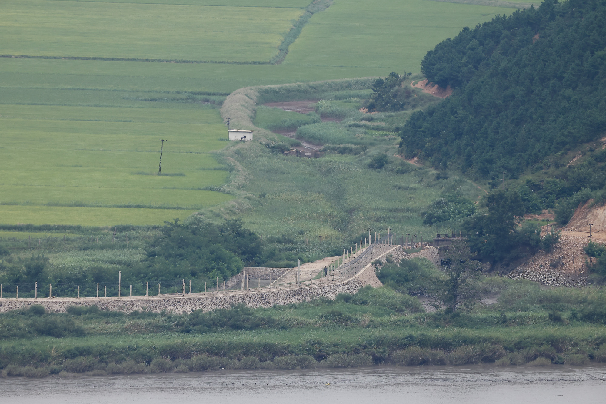 애기봉 평화생태공원 전망대 북한 개풍군 황해
