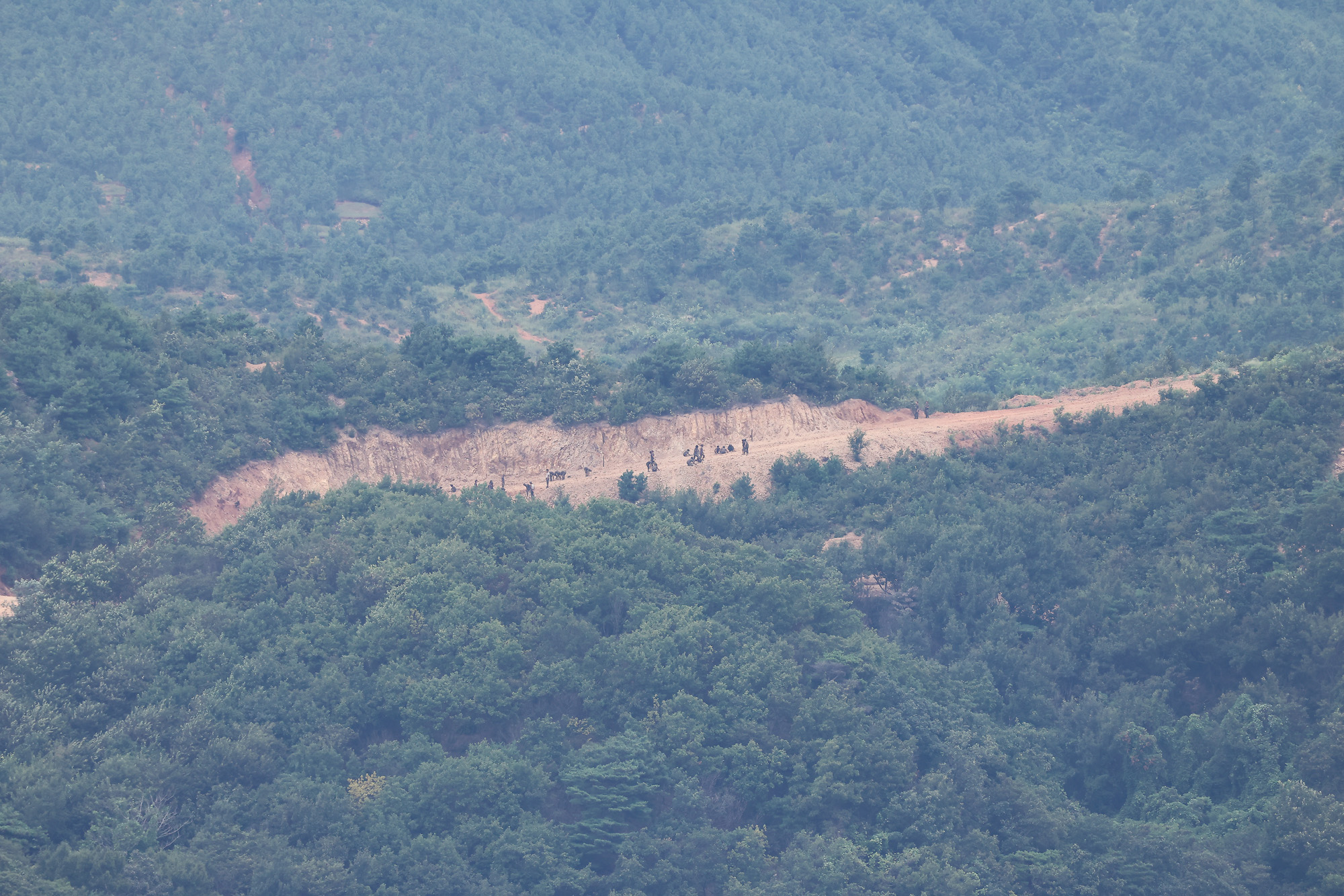 애기봉 평화생태공원 전망대 북한 개풍군 황해