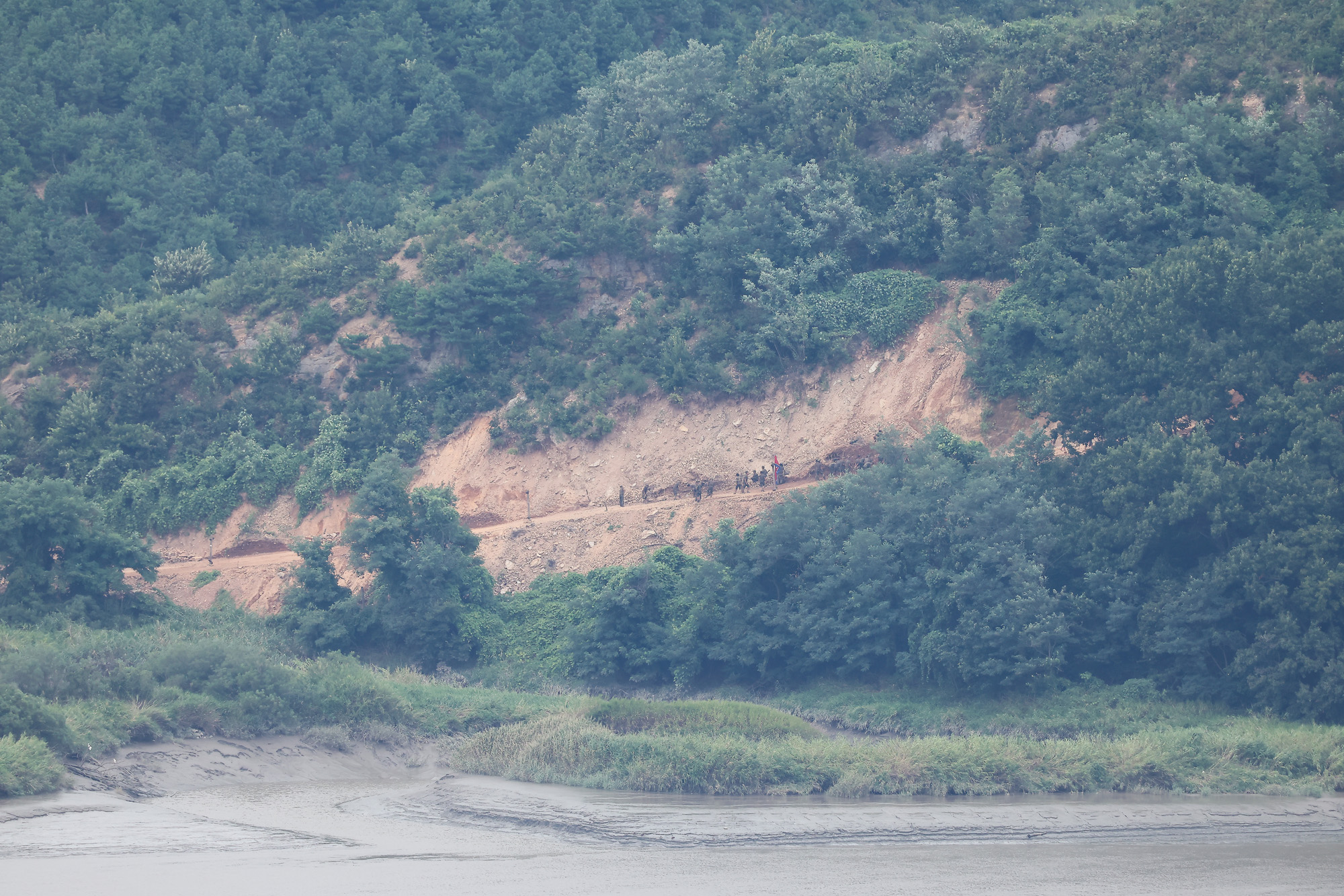 애기봉 평화생태공원 전망대 북한 개풍군 황해