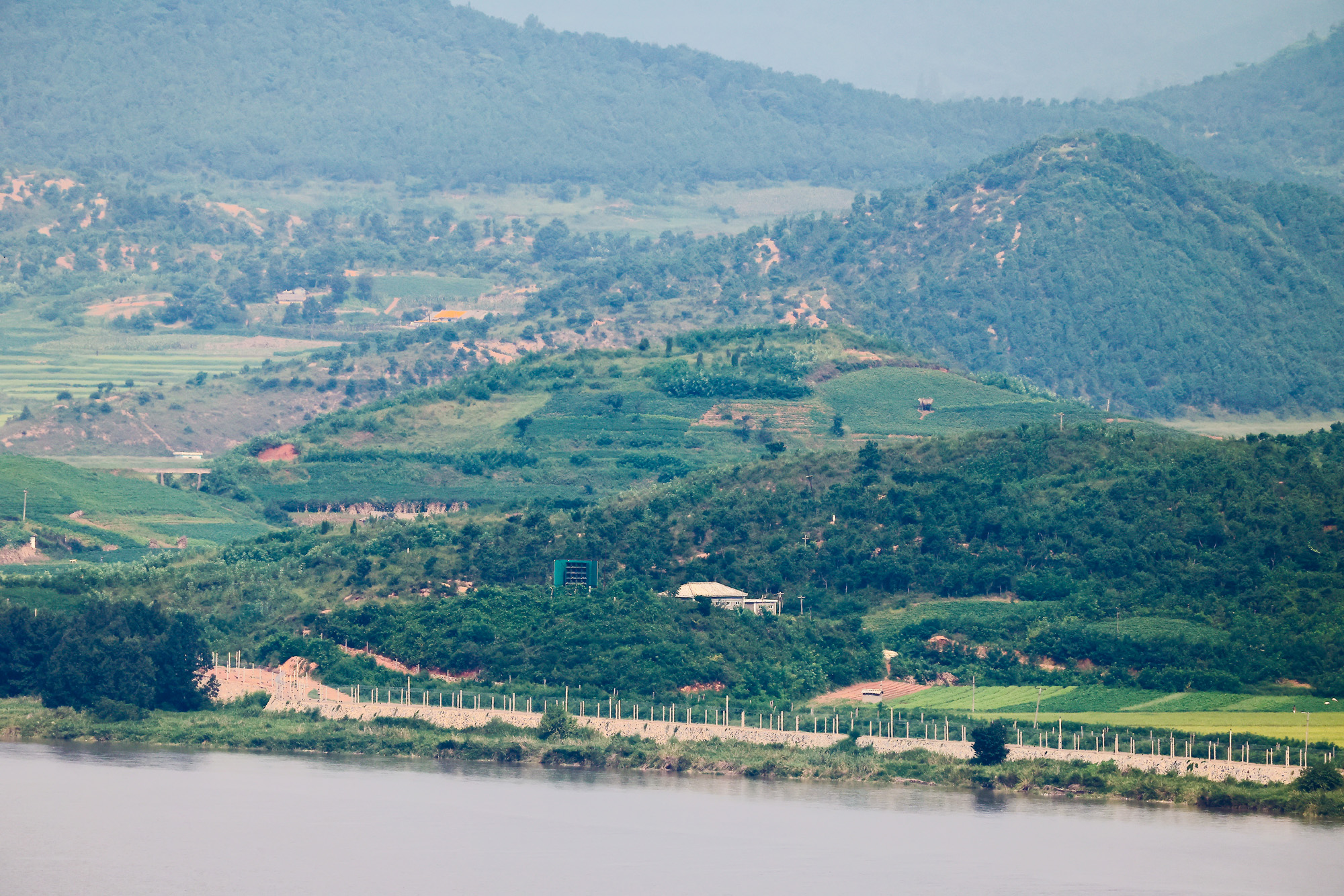 오두산 통일전망대 북한 파주시 정망대 황해북