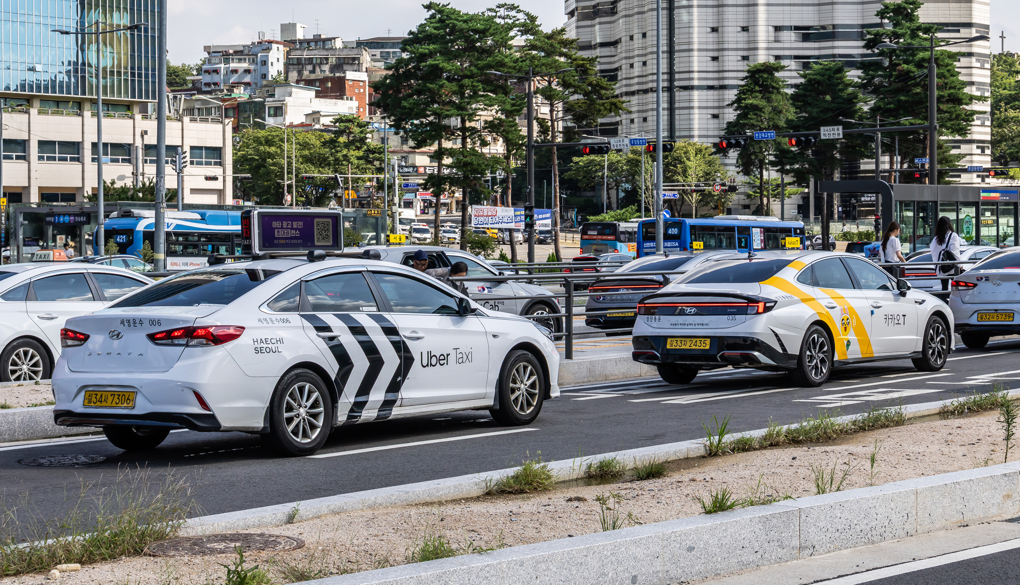 경제;기업;운송업;택시운송업;모빌리티;모빌리티멤버십전쟁;카카오T;우버택시;카카오택시;Uber택시