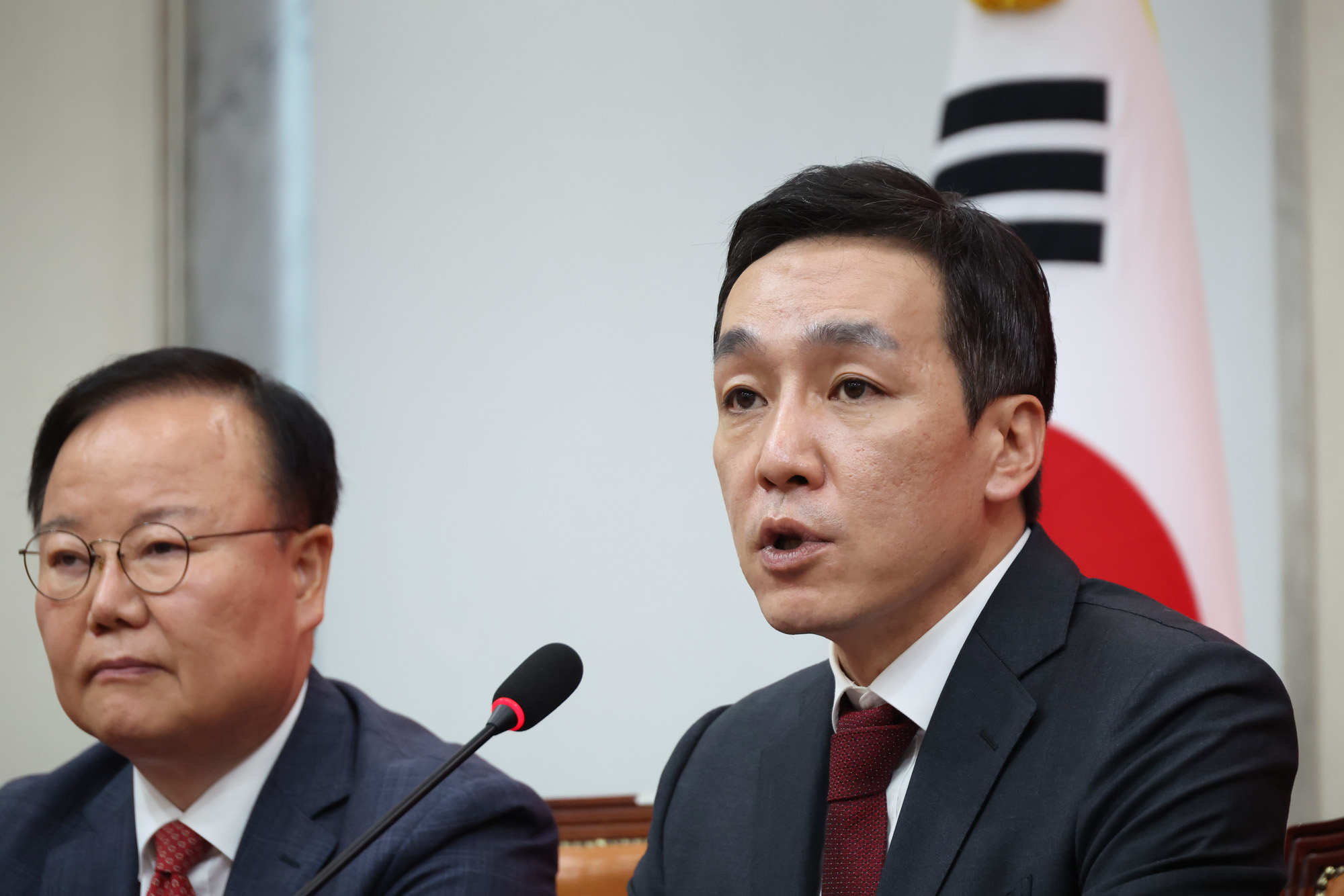 정치;국회;국민의힘긴급최고위원회의;김민수