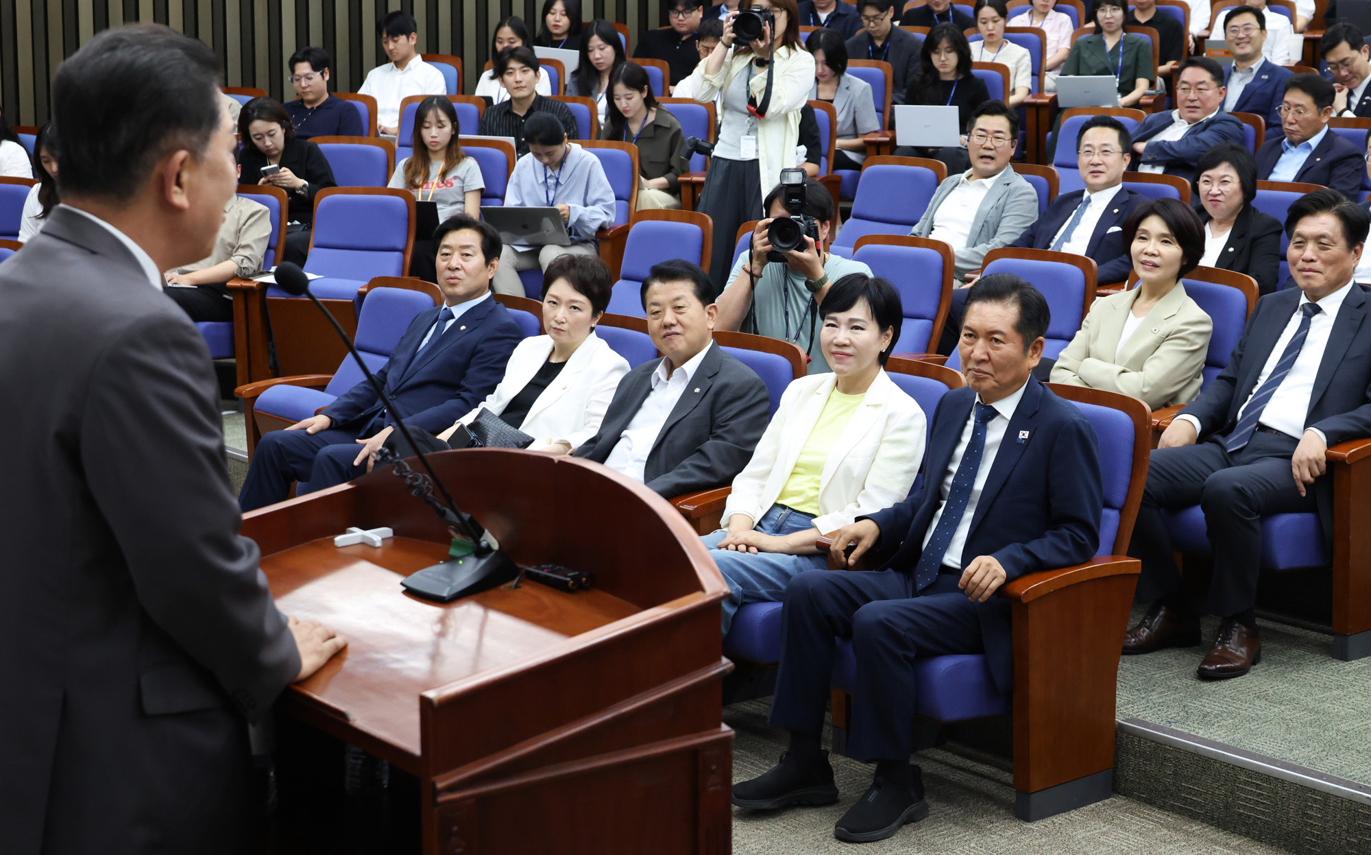 정치;국회;더불어민주당 의원총회;정청래