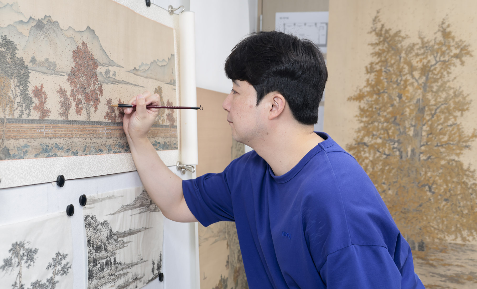 제현모;제현모작가;화가;한국미술응원프로젝트;그림;동양화;한국화