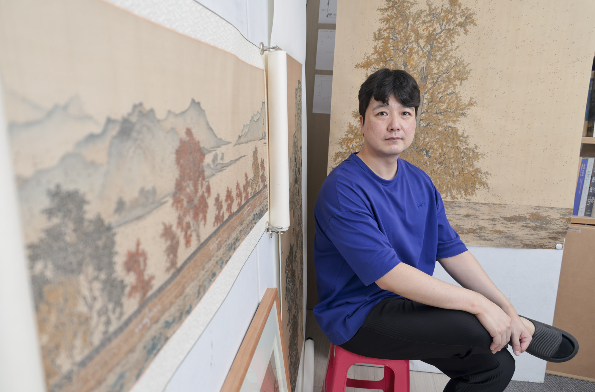 제현모;제현모작가;화가;한국미술응원프로젝트;그림;동양화;한국화