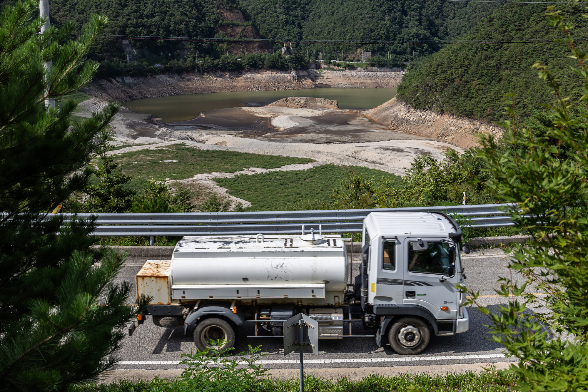 사회;자연재해;여름가뭄;사건사고;세태;강릉재난사태선포;강릉가뭄;강릉재난사태현장;강릉최악가뭄;강릉오봉저수지가뭄;강릉안반데기배추밭가뭄