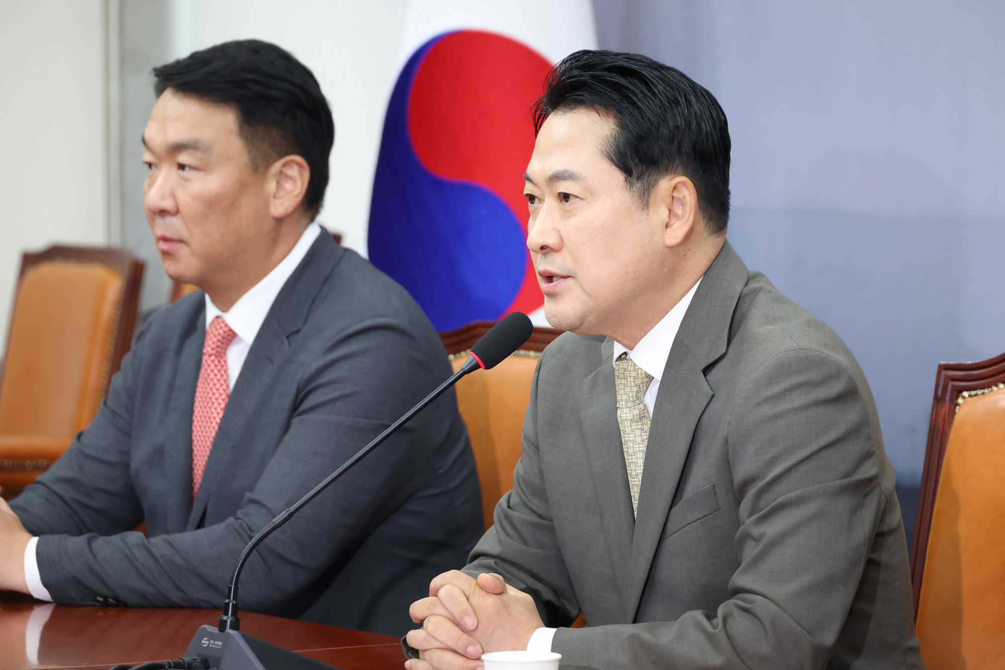 정치;국회;장동혁;정청래교섭단체대표연설