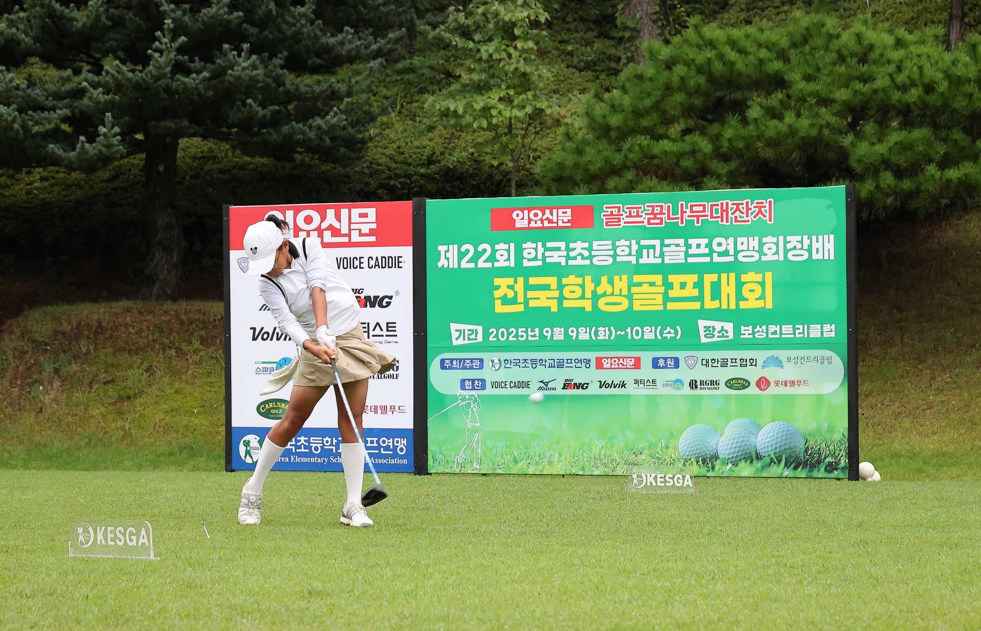 일요신문;일요신문골프;일요신문꿈나무골프대회;골프대회;꿈나무골프대회;보성;보성CC;대잔치 골프연맹;초등학생