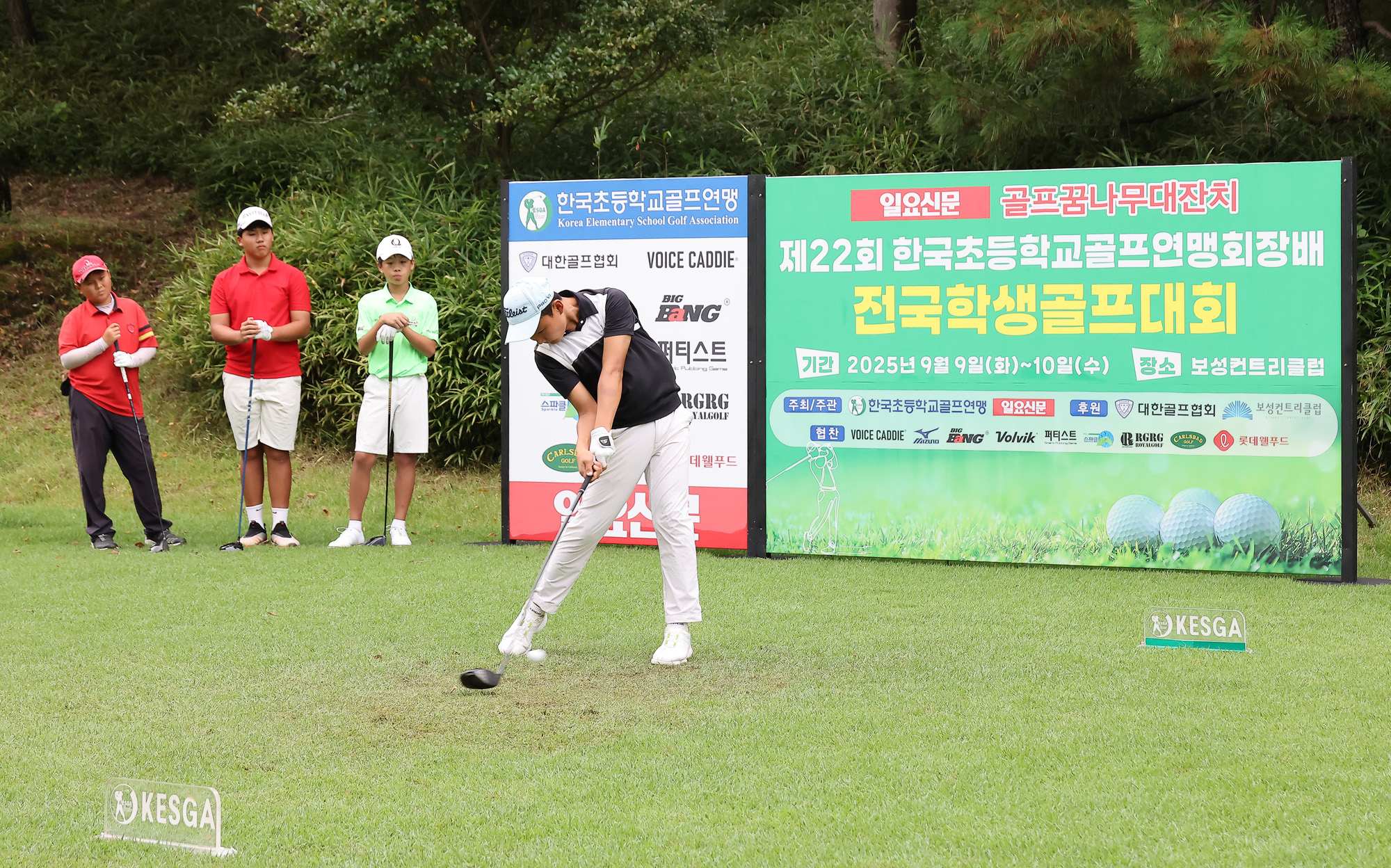 일요신문;일요신문골프;일요신문꿈나무골프대회;골프대회;꿈나무골프대회;보성;보성CC;대잔치 골프연맹;초등학생