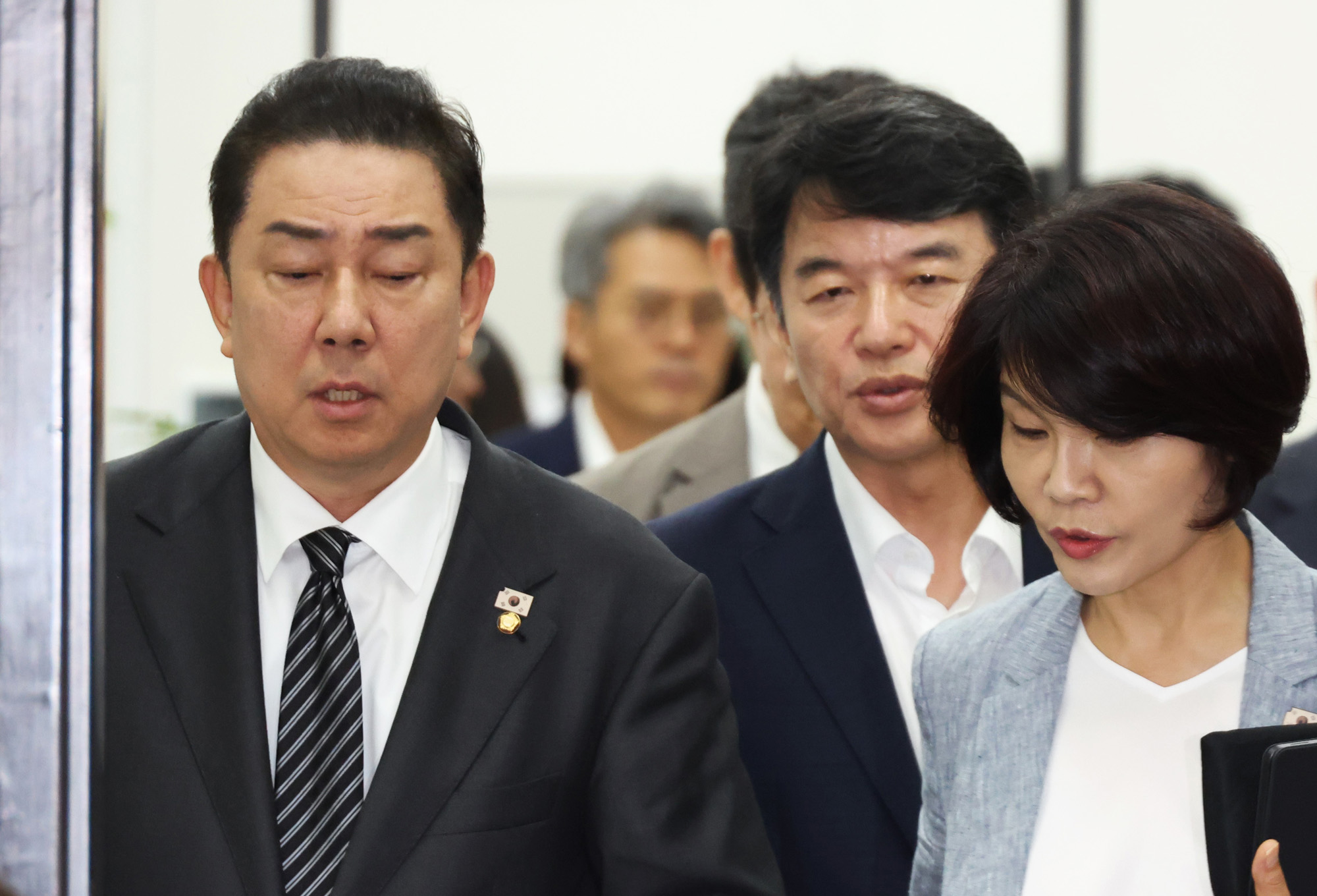 정치;국회;더불어민주당 정책조정회의;김병기 원내대표