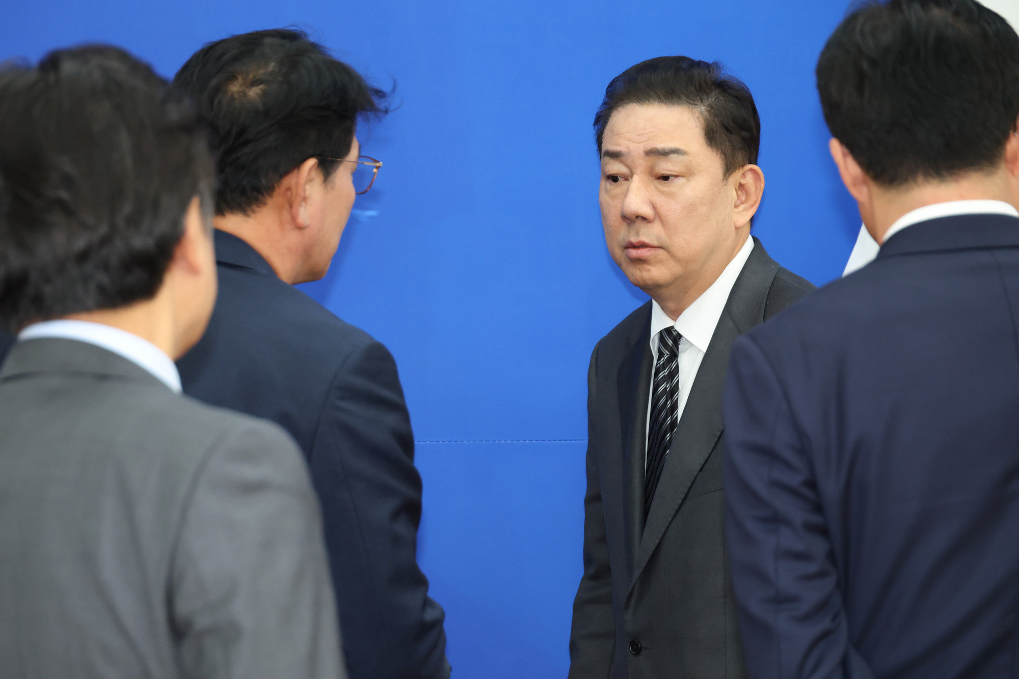 정치;국회;더불어민주당 정책조정회의;김병기 원내대표