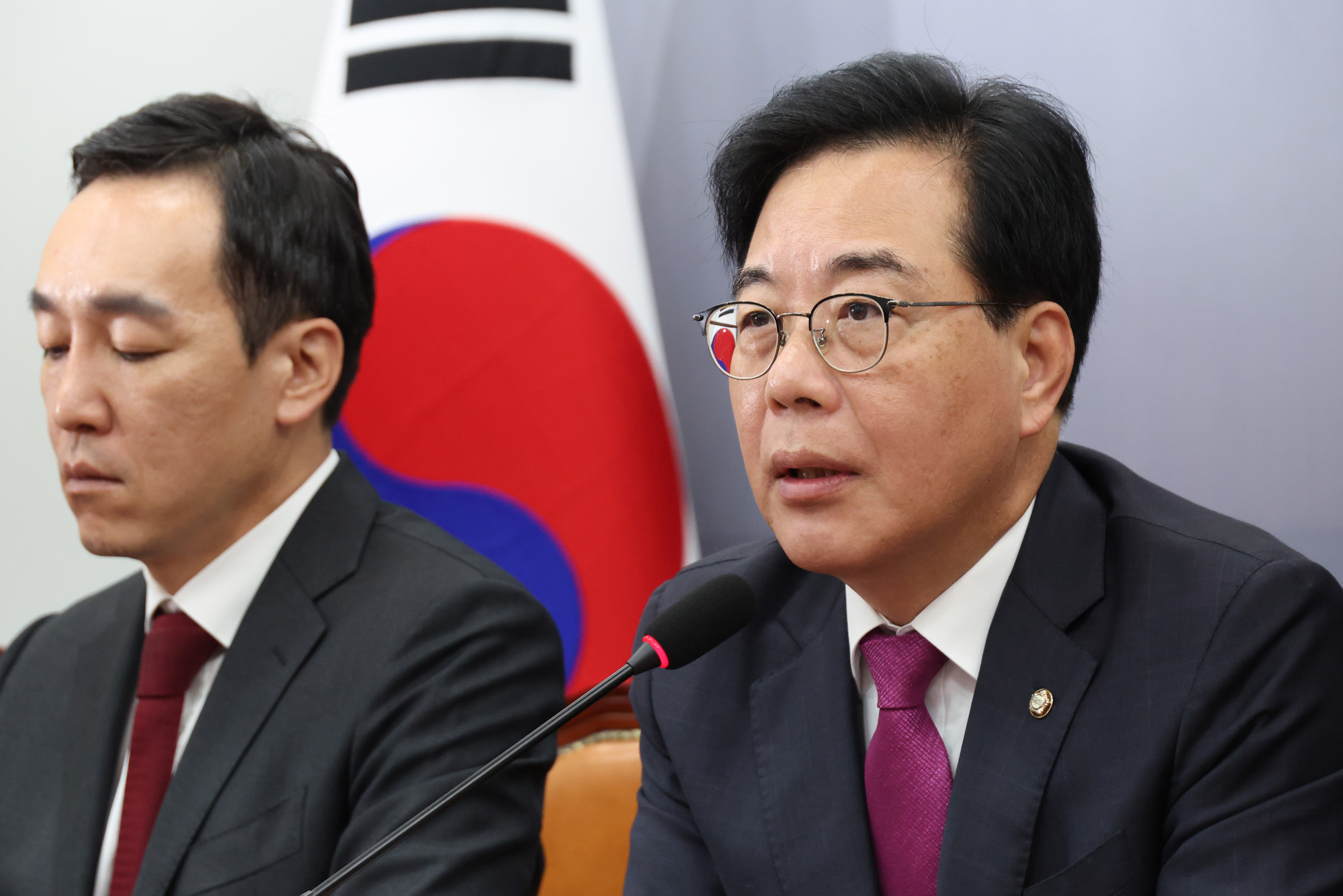 정치;국회;국민의힘 최고위원회의;장동혁;송언석