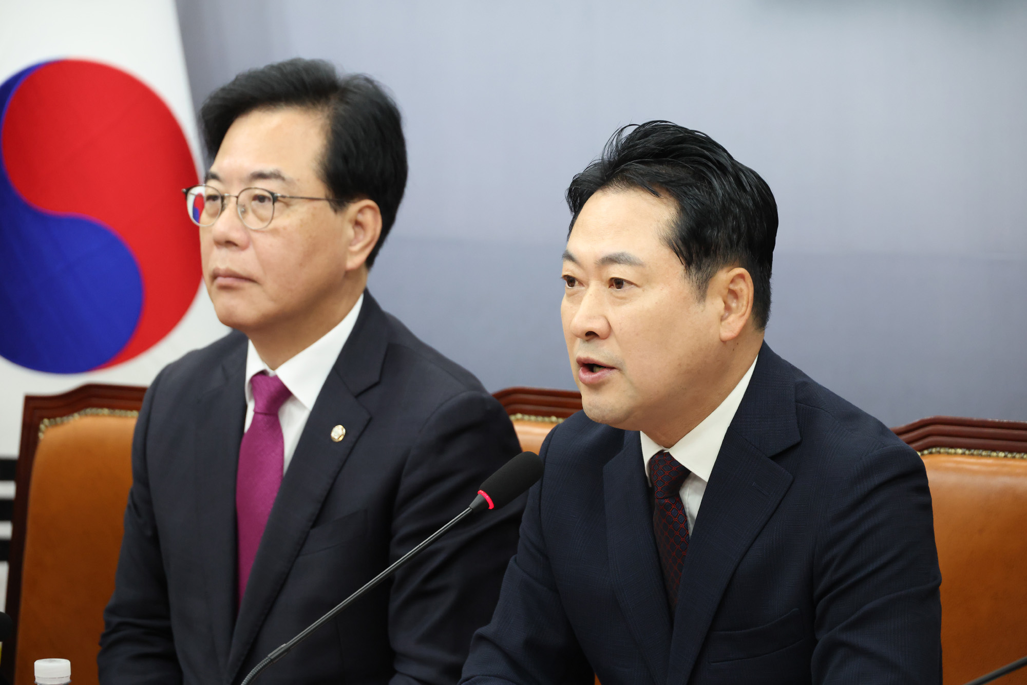 정치;국회;국민의힘 최고위원회의;장동혁;송언석