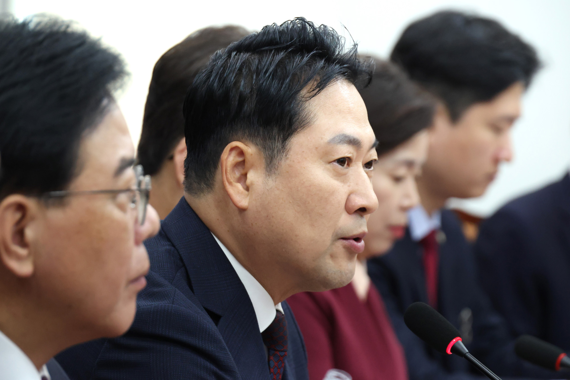 정치;국회;국민의힘 최고위원회의;장동혁;송언석