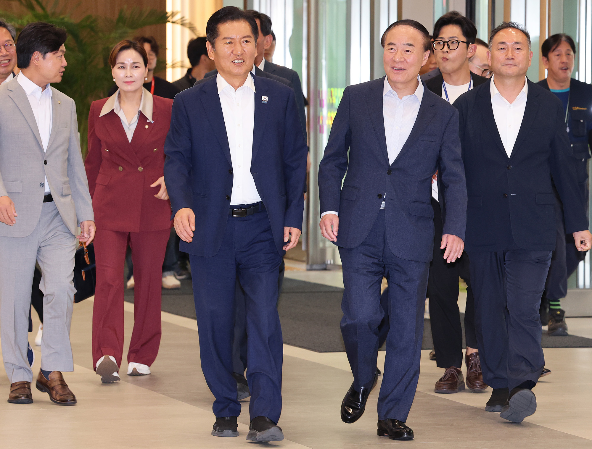 정치;국회;정청래;평택삼성전자;반도체현장간담회