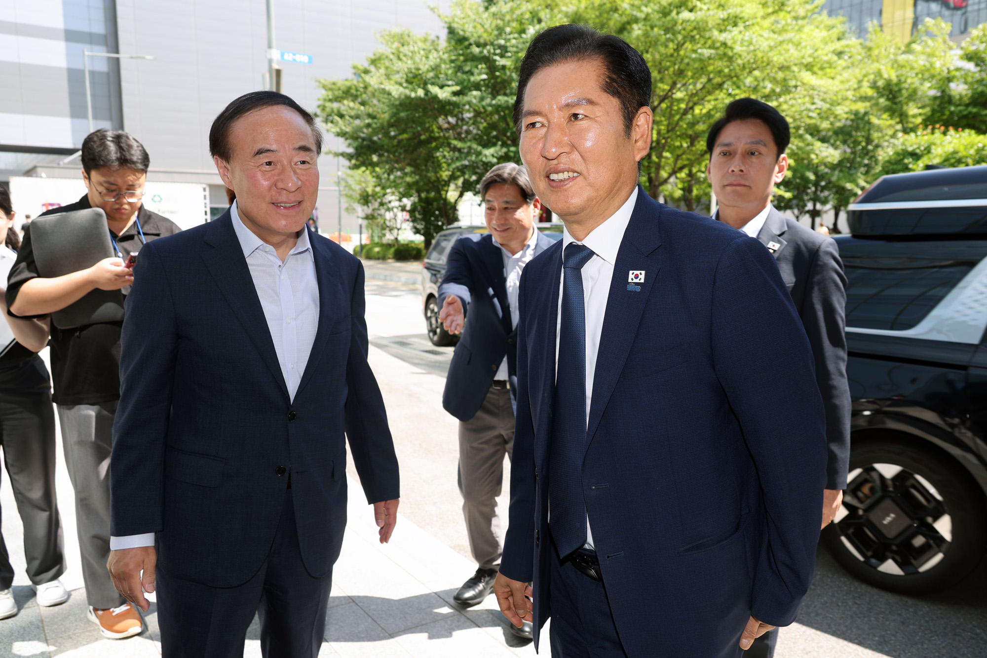 정치;국회;정청래;평택삼성전자;반도체현장간담회