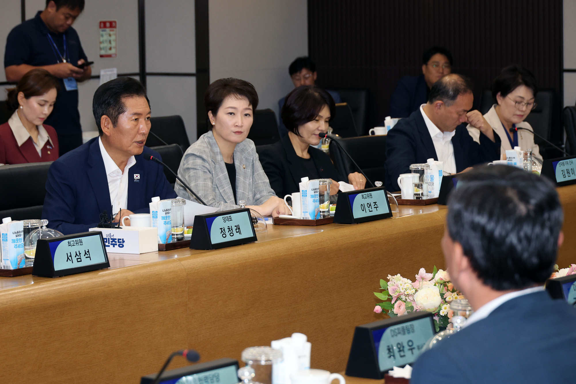 정치;국회;정청래;평택삼성전자;반도체현장간담회