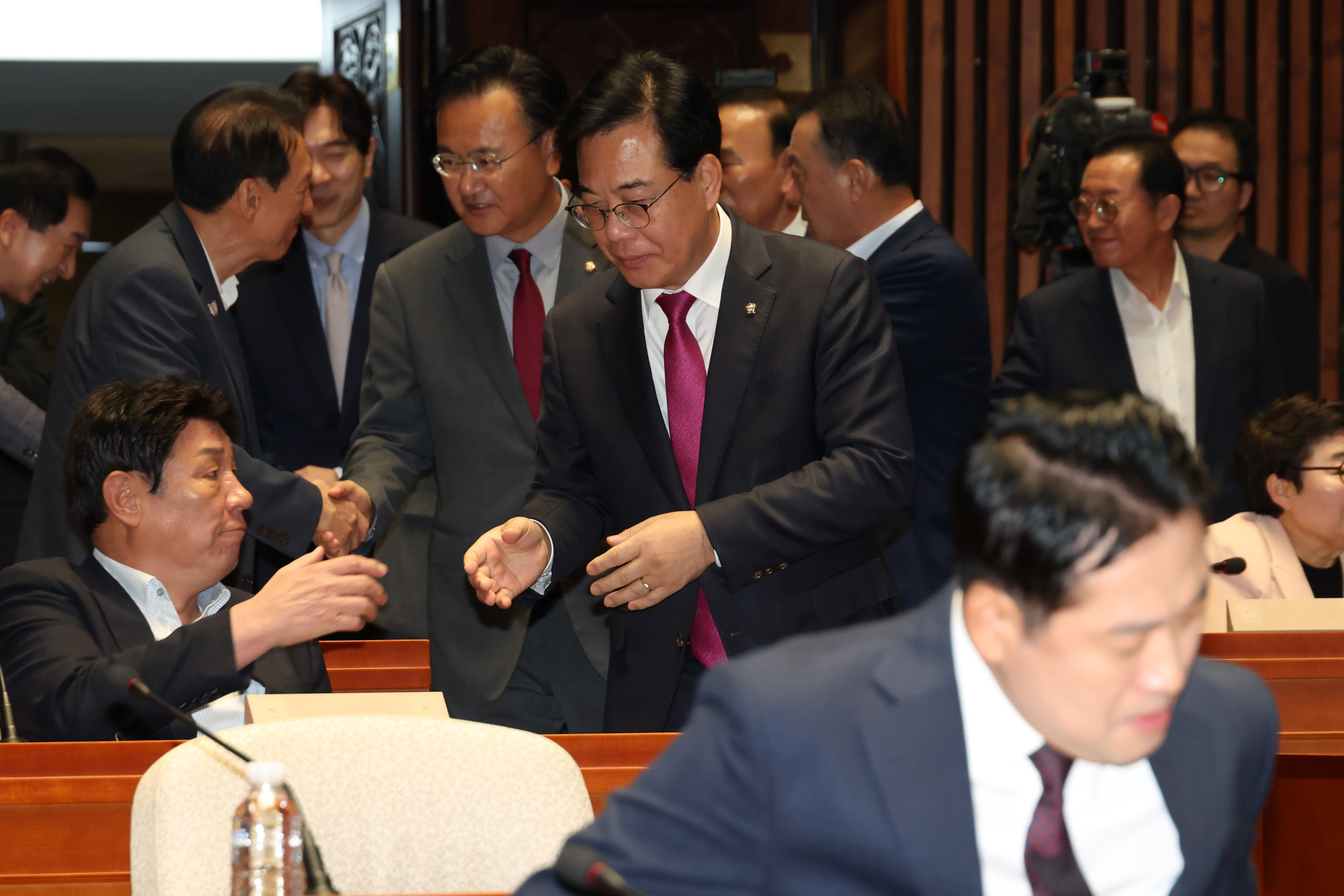 정치;국회;국민의힘 의원총회;장동혁;송언석